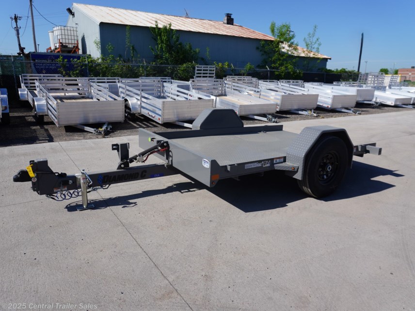 New 2025 Diamond C DSA107 77&quot;x10ft Tilt Trailer available in East Bethel, Minnesota