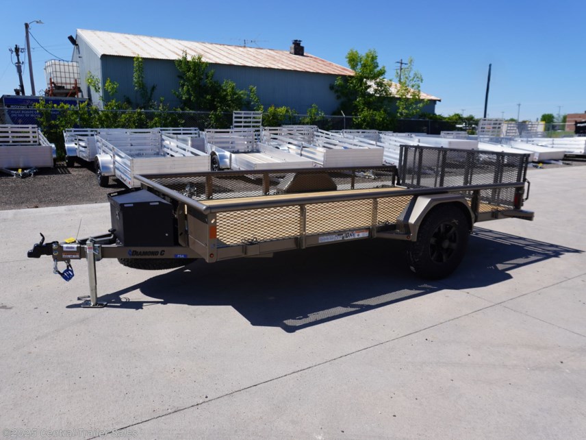 New 2025 Diamond C PSA 77&quot;x12ft Utility Trailer, Venture Series available in East Bethel, Minnesota
