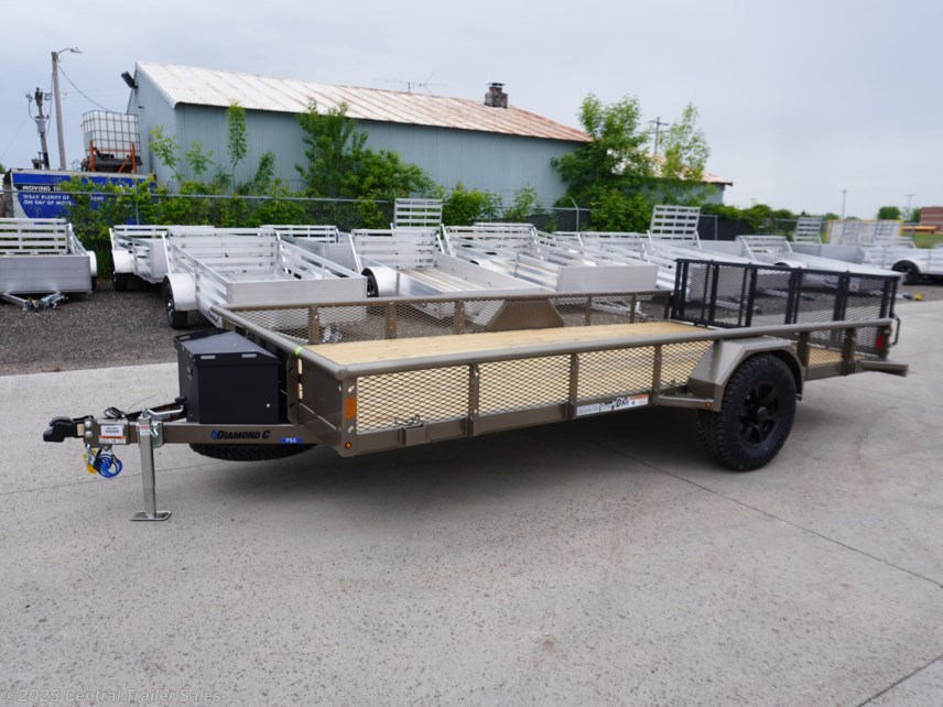 New 2025 Diamond C PSA 83&quot;x14ft Utility Trailer, Venture Series available in East Bethel, Minnesota