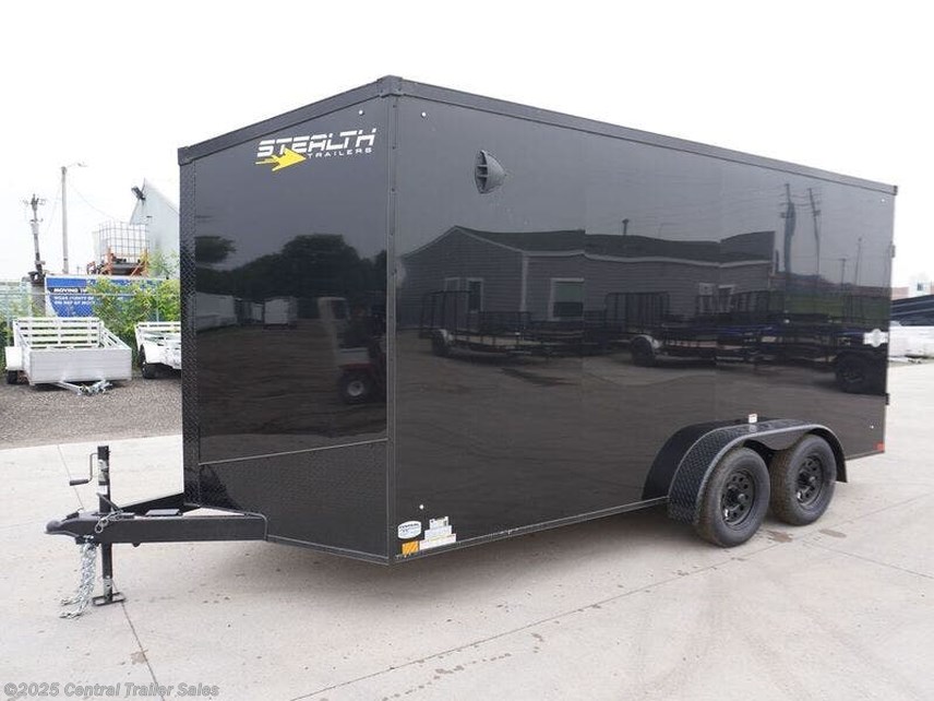 New 2025 Stealth Mustang 7x16ft Enclosed Cargo Trailer available in East Bethel, Minnesota