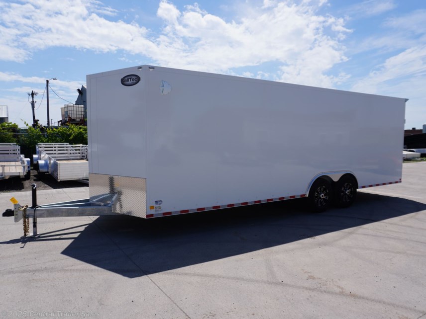New 2025 CellTech 8.5x24ft Galvanized Enclosed Car Hauler available in East Bethel, Minnesota
