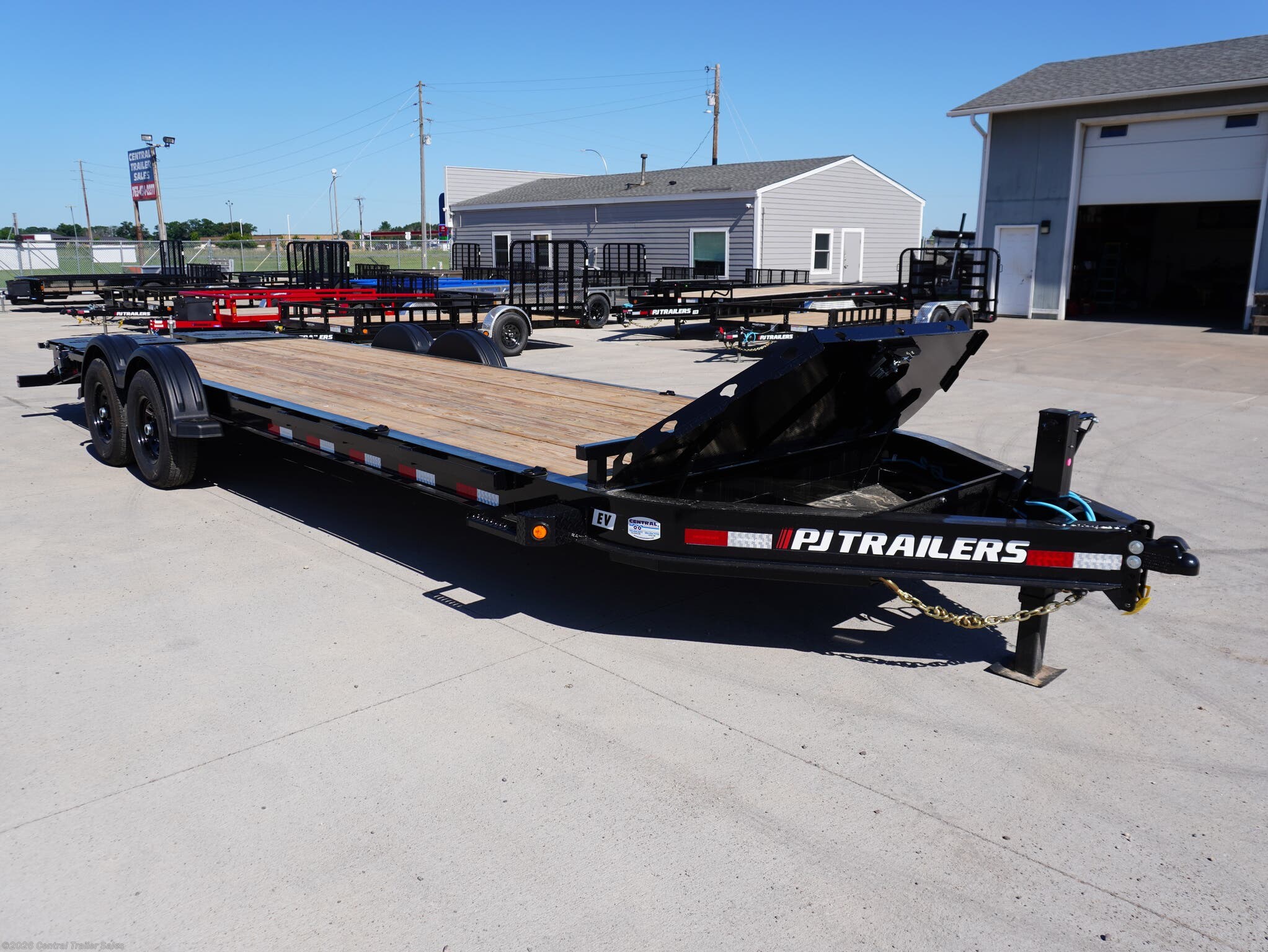 2026 PJ Trailers EV 24ft Equipment Trailer - New Equipment Trailer for sale by Central Trailer Sales in East Bethel, Minnesota