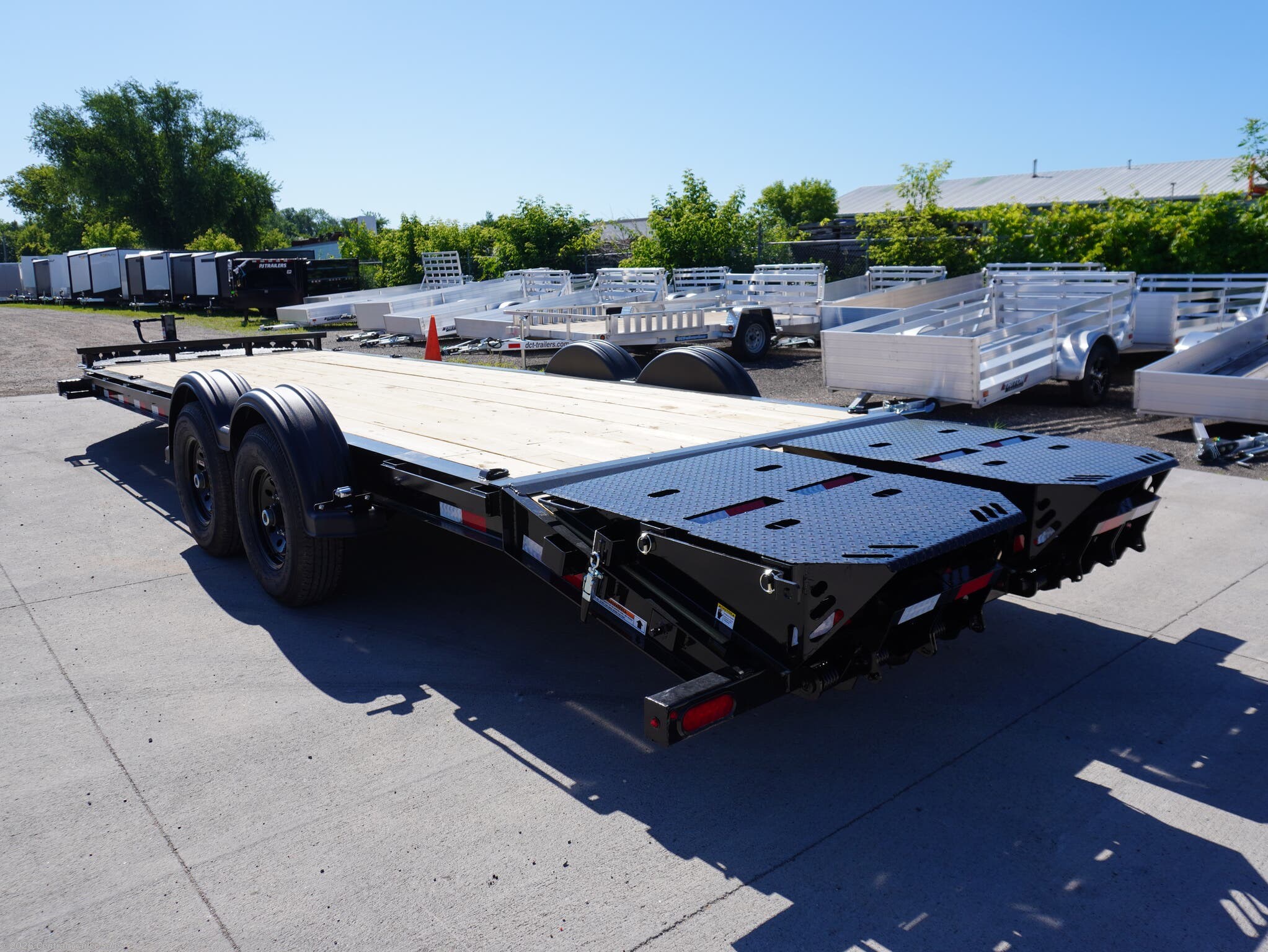 2026 EV 24ft Equipment Trailer by PJ Trailers from Central Trailer Sales in East Bethel, Minnesota