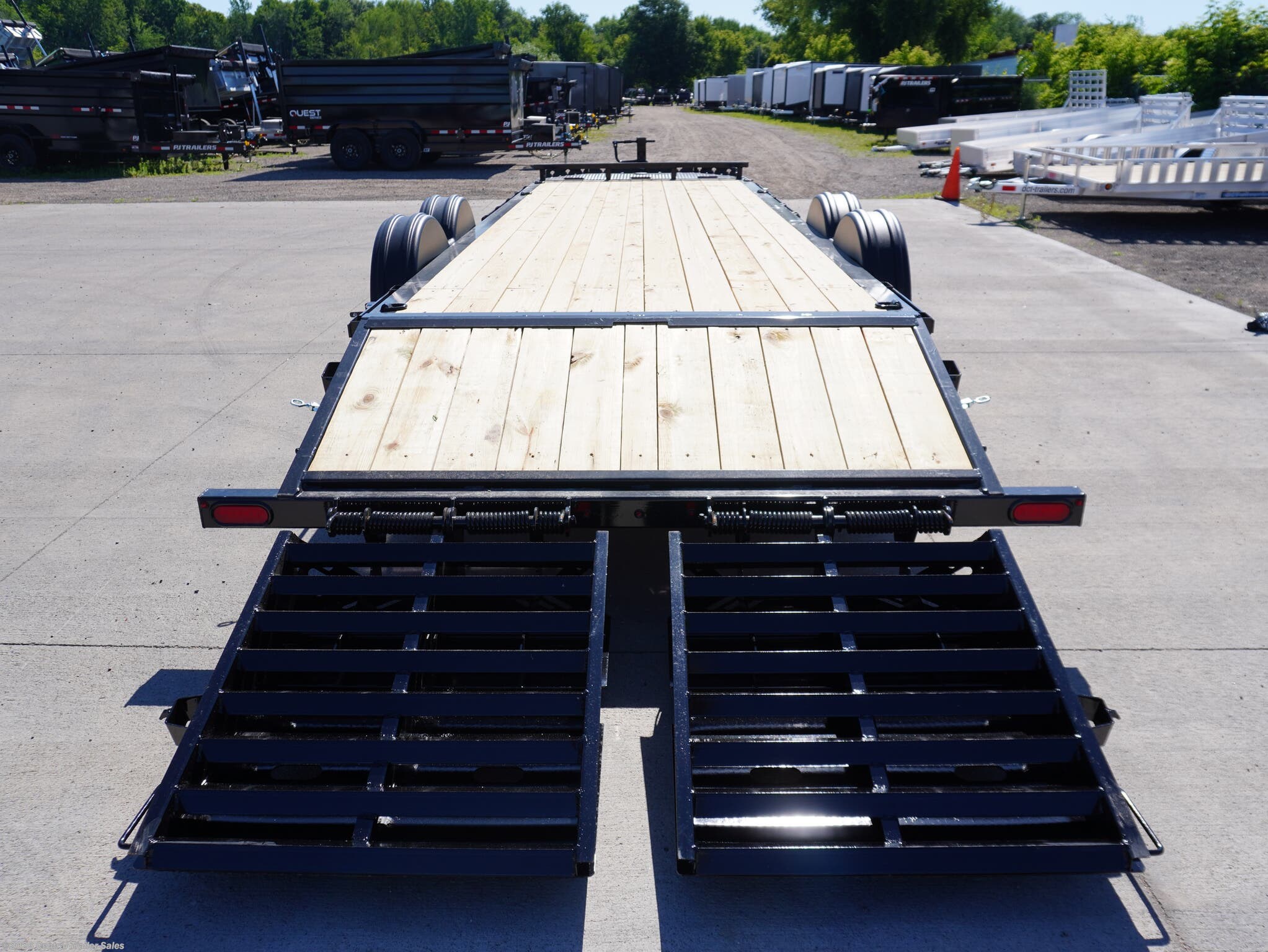 New 2026 PJ Trailers EV 24ft Equipment Trailer available in East Bethel, Minnesota
