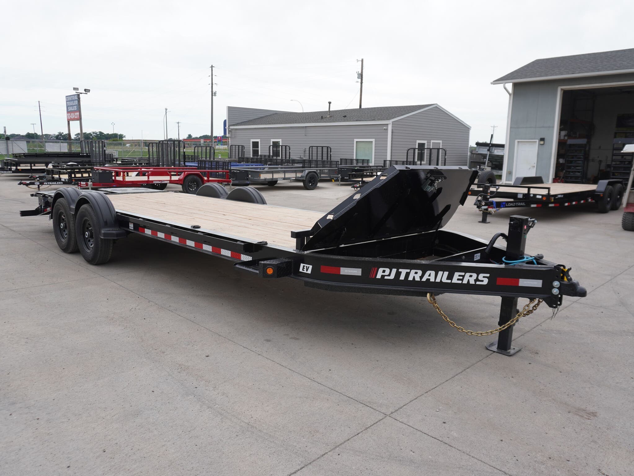2026 PJ Trailers EV 22ft Equipment Trailer - New Equipment Trailer for sale by Central Trailer Sales in East Bethel, Minnesota