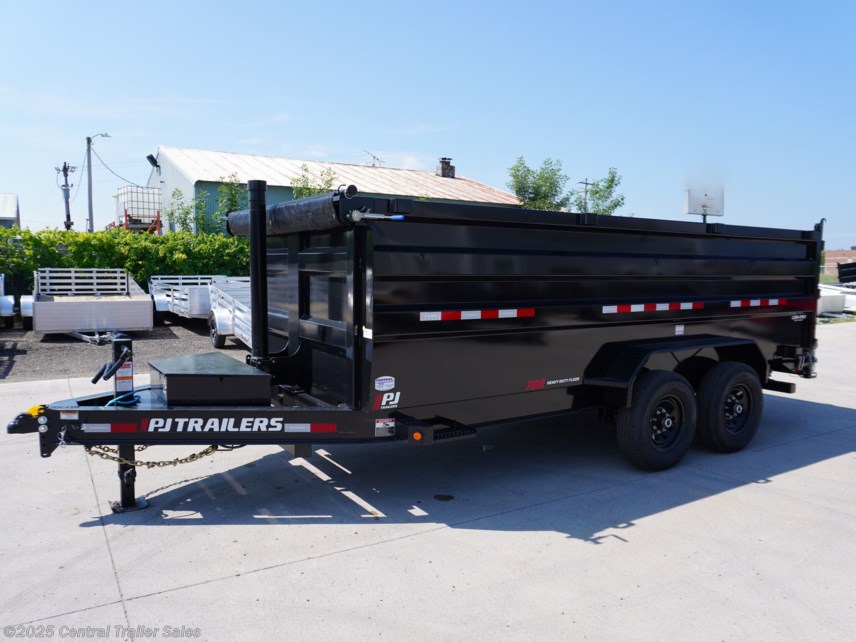 New 2026 PJ Trailers DT1 83&quot;x16ft Telescopic Dump, 4&apos; Sides, 14k GVWR available in East Bethel, Minnesota