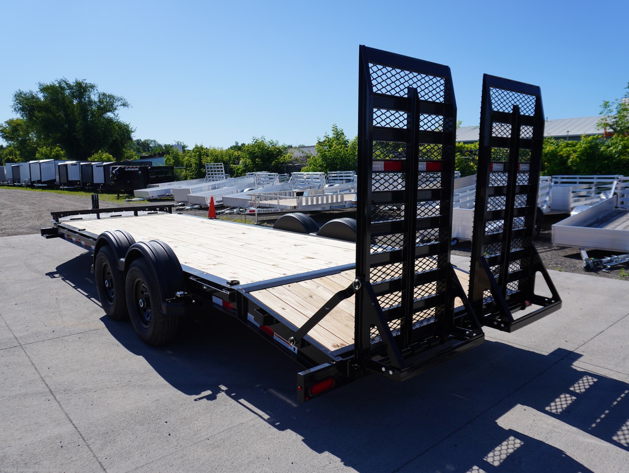 2026 EV 22ft Equipment Trailer by PJ Trailers from Central Trailer Sales in East Bethel, Minnesota