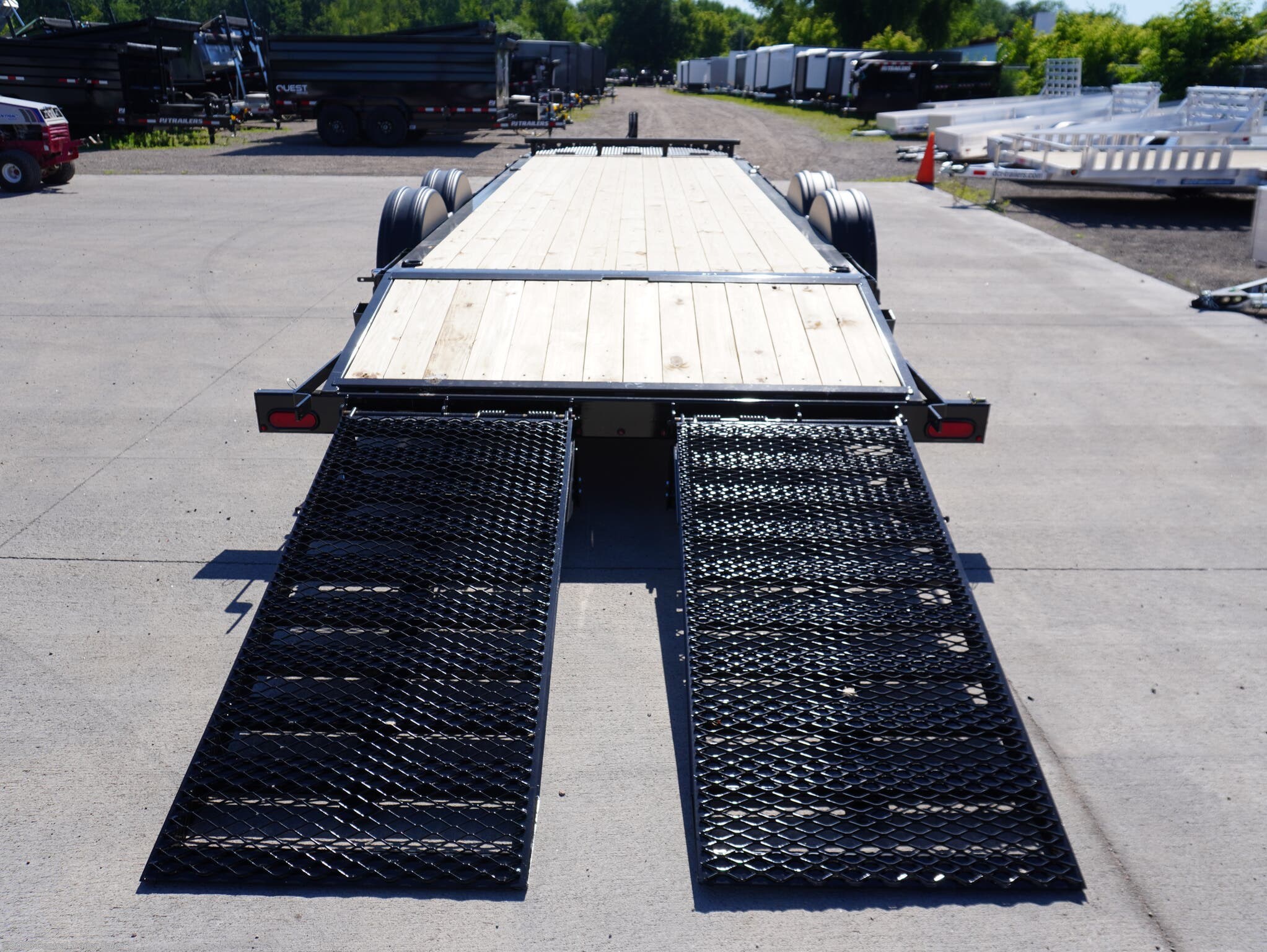 New 2026 PJ Trailers EV 22ft Equipment Trailer available in East Bethel, Minnesota