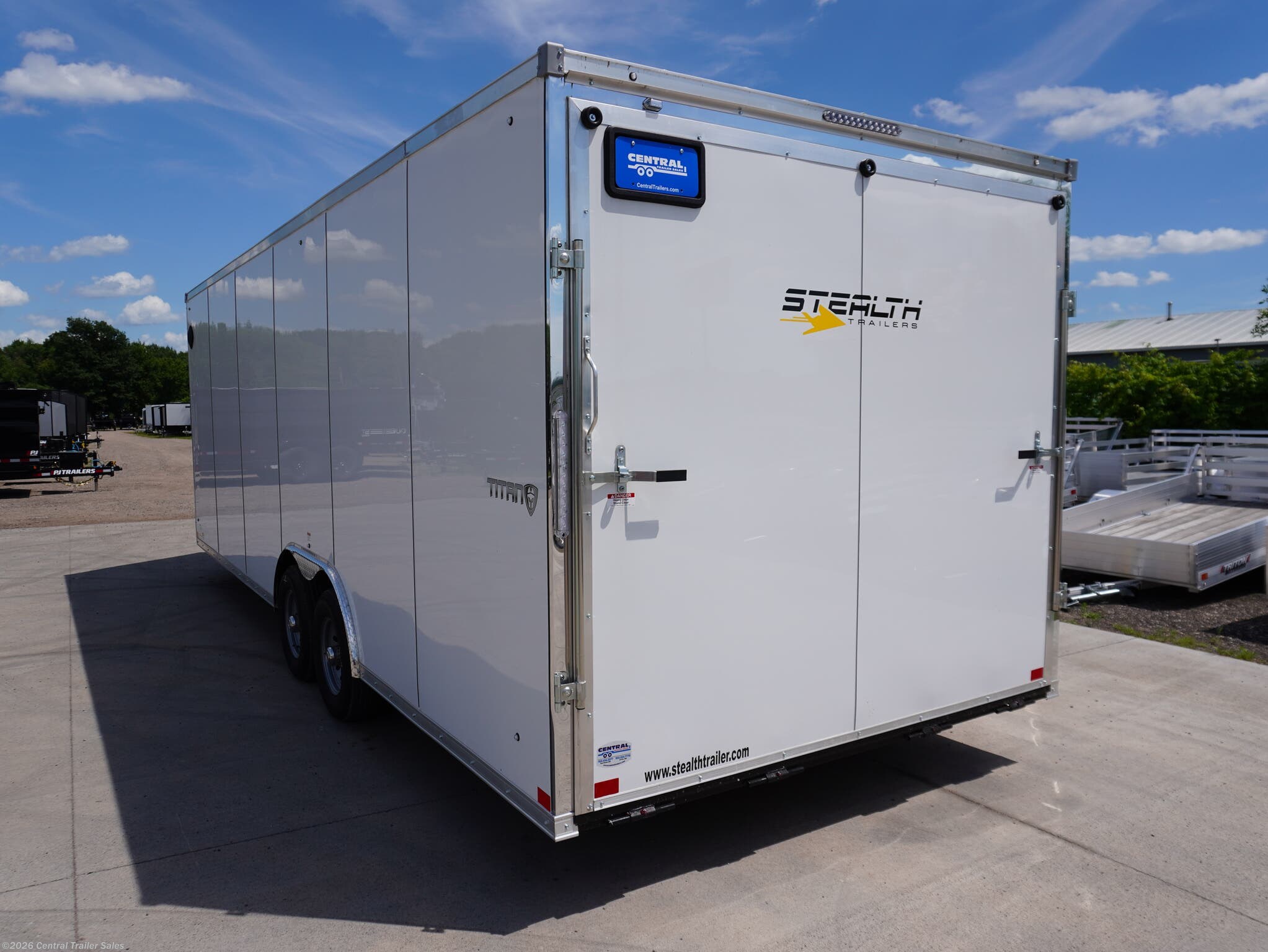 2025 Titan 8.5x24ft Enclosed Car Hauler by Stealth from Central Trailer Sales in East Bethel, Minnesota