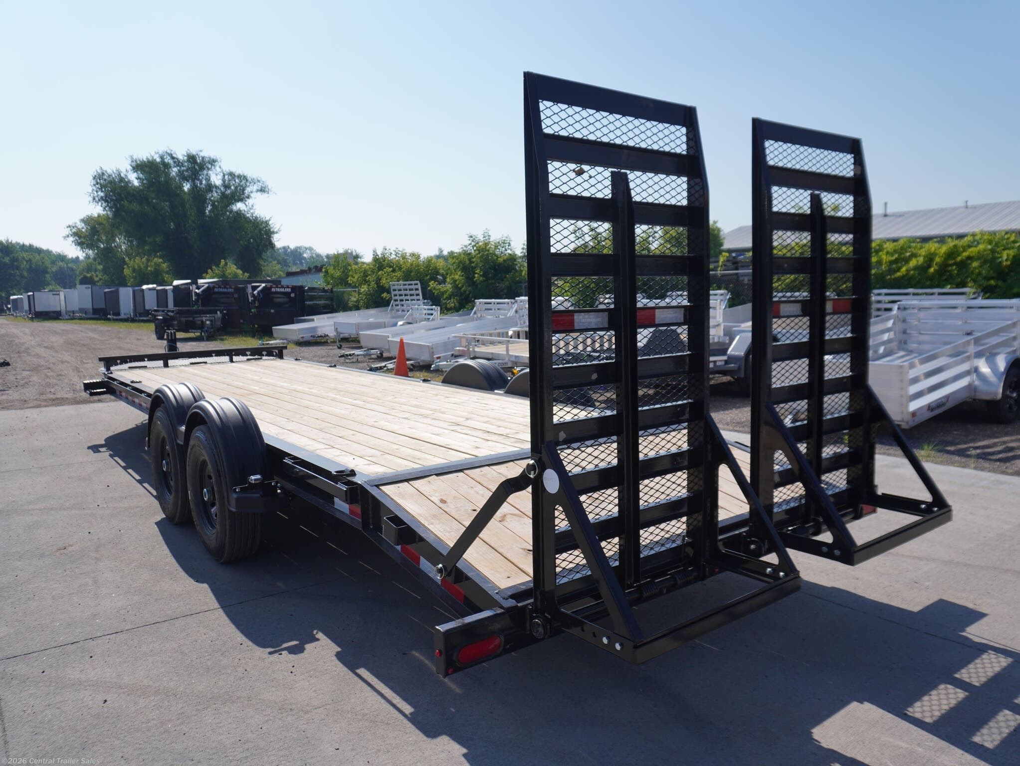 2026 EV 24ft Equipment Trailer by PJ Trailers from Central Trailer Sales in East Bethel, Minnesota