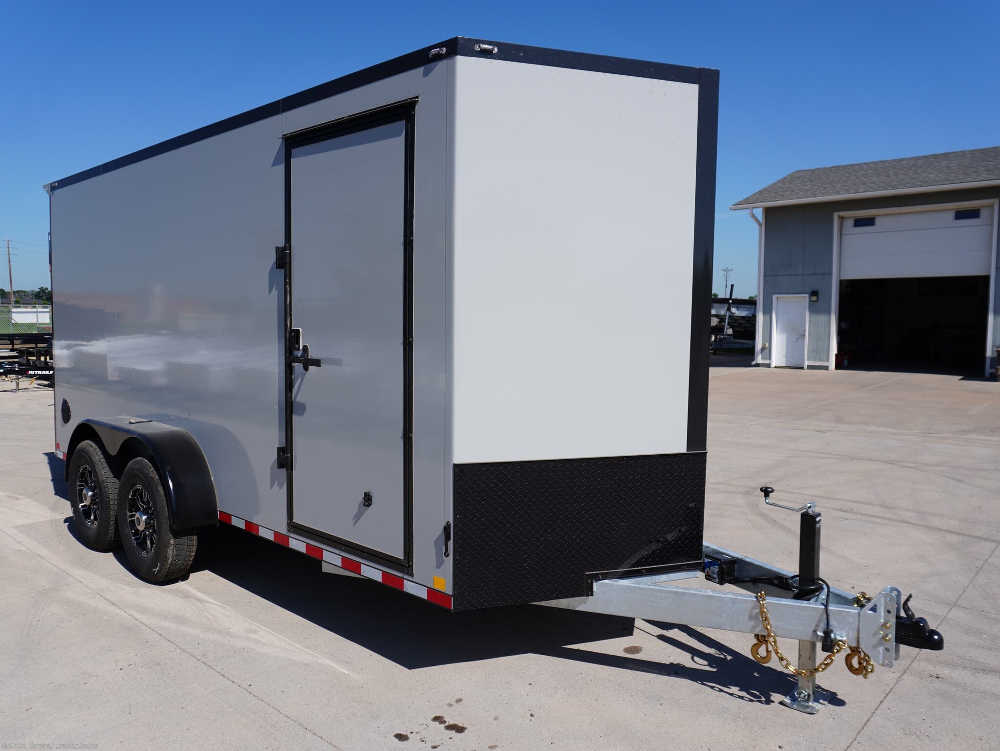 2025 CellTech 7x16ft Galvanized Enclosed - New Cargo Trailer for sale by Central Trailer Sales in East Bethel, Minnesota