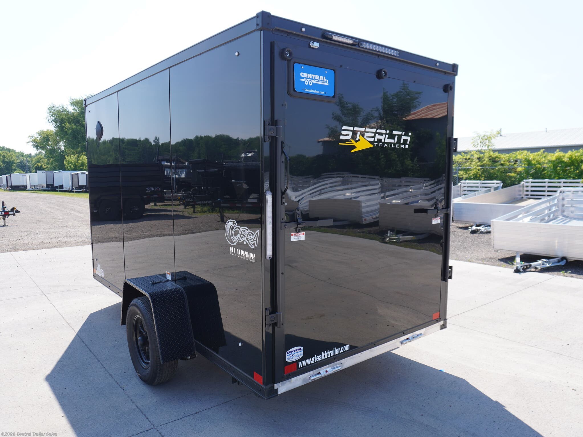 2025 Cobra 6x12ft Aluminum Enclosed by Stealth from Central Trailer Sales in East Bethel, Minnesota