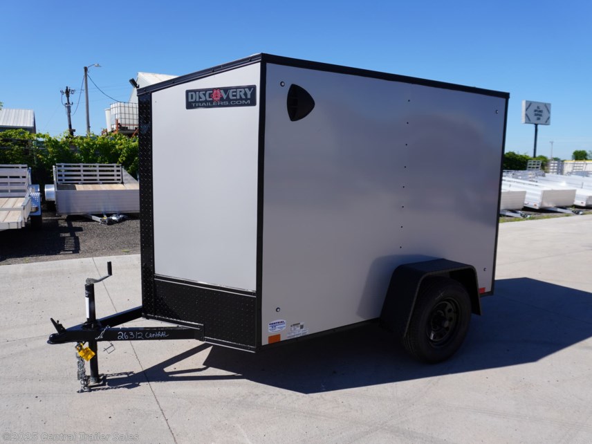 New 2026 Discovery Trailers Rover ET 5x8ft Enclosed Cargo Trailer available in East Bethel, Minnesota