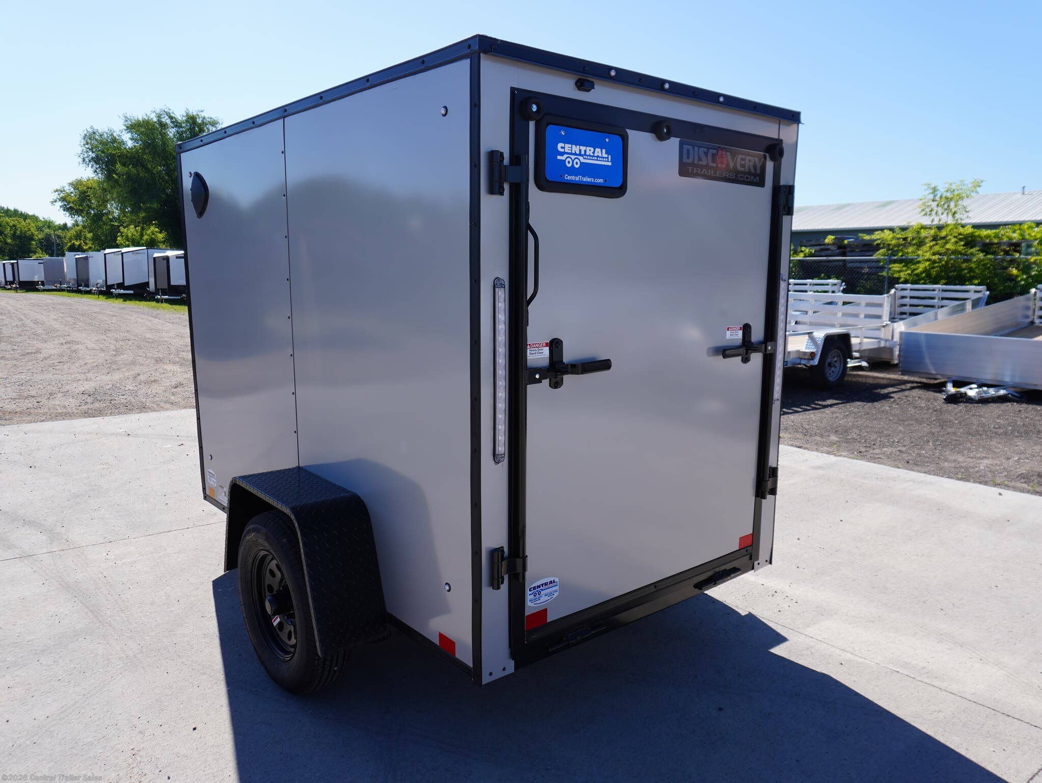 2026 Rover ET 5x8ft Enclosed by Discovery Trailers from Central Trailer Sales in East Bethel, Minnesota