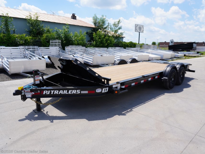 New 2026 PJ Trailers EV 83&quot;x20ft Equipment Trailer - 7k Axles available in East Bethel, Minnesota