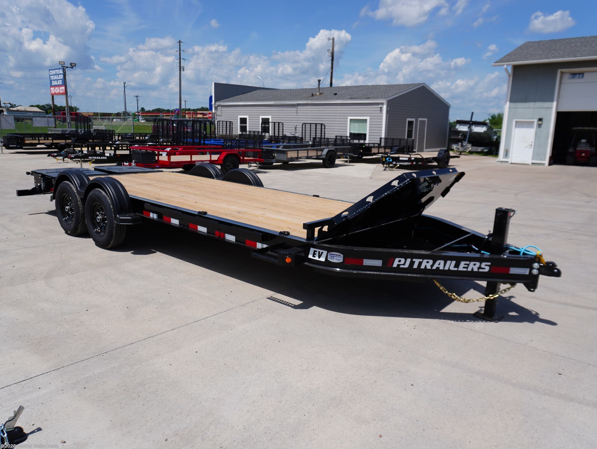 2026 PJ Trailers EV 20ft Equipment Trailer - New Equipment Trailer for sale by Central Trailer Sales in East Bethel, Minnesota
