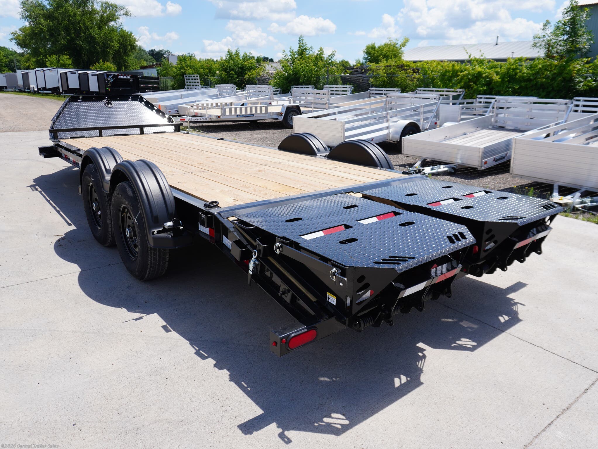 2026 EV 20ft Equipment Trailer by PJ Trailers from Central Trailer Sales in East Bethel, Minnesota