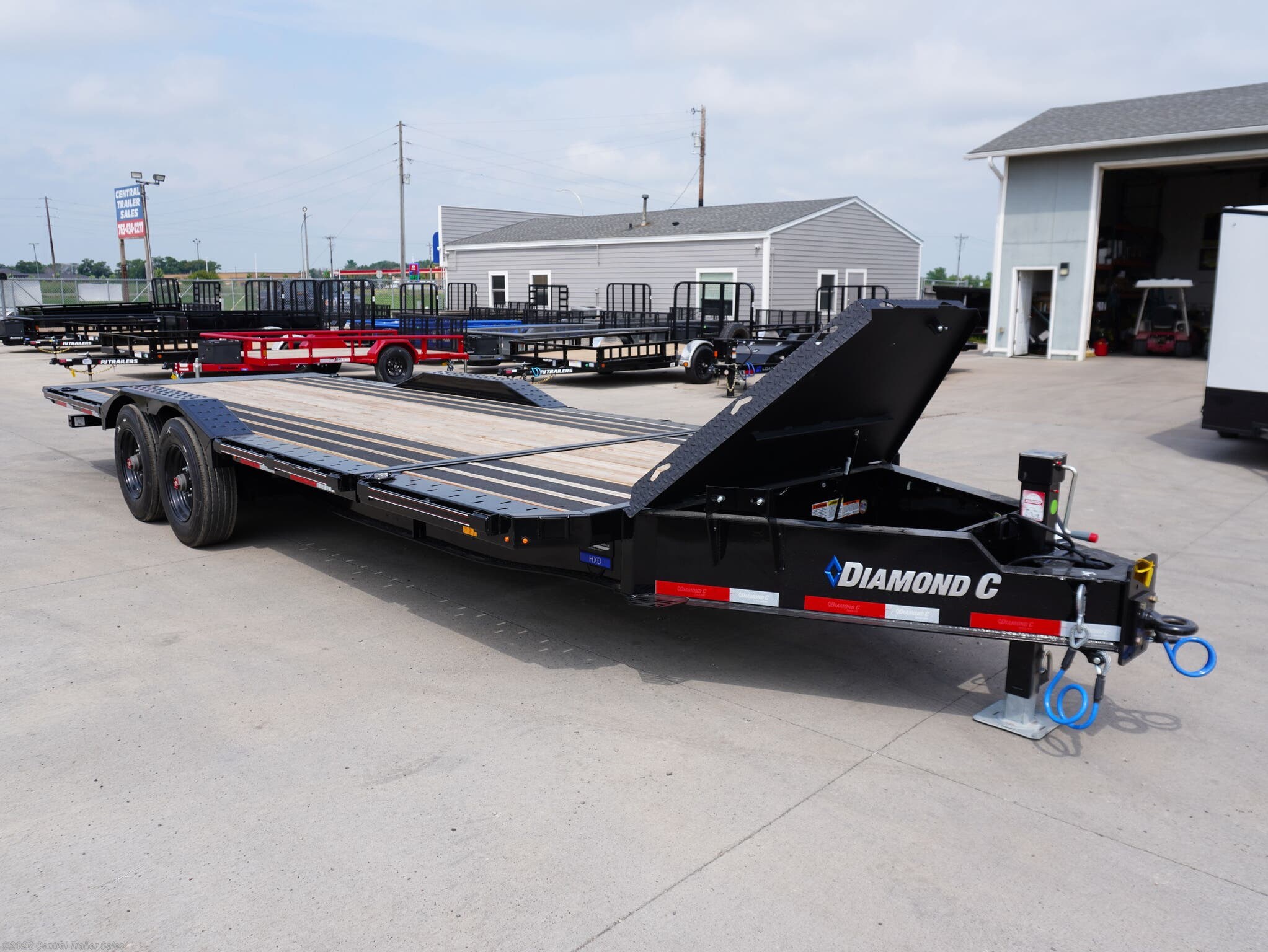 2025 Diamond C HXD 210 22ft Tilt - New Tilt Deck Trailer for sale by Central Trailer Sales in East Bethel, Minnesota