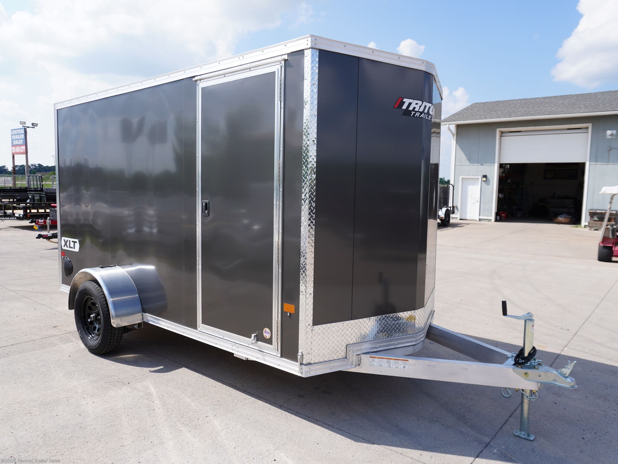 2025 Triton Trailers XLT 6x12ft Aluminum Enclosed - New Cargo Trailer for sale by Central Trailer Sales in East Bethel, Minnesota