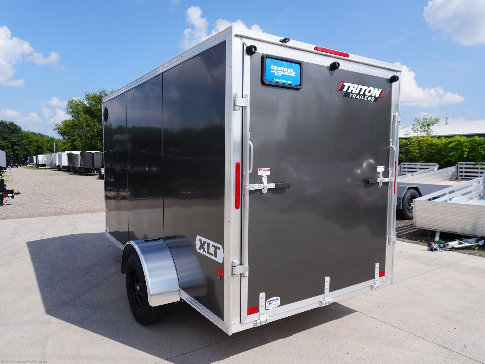 2025 XLT 6x12ft Aluminum Enclosed by Triton Trailers from Central Trailer Sales in East Bethel, Minnesota
