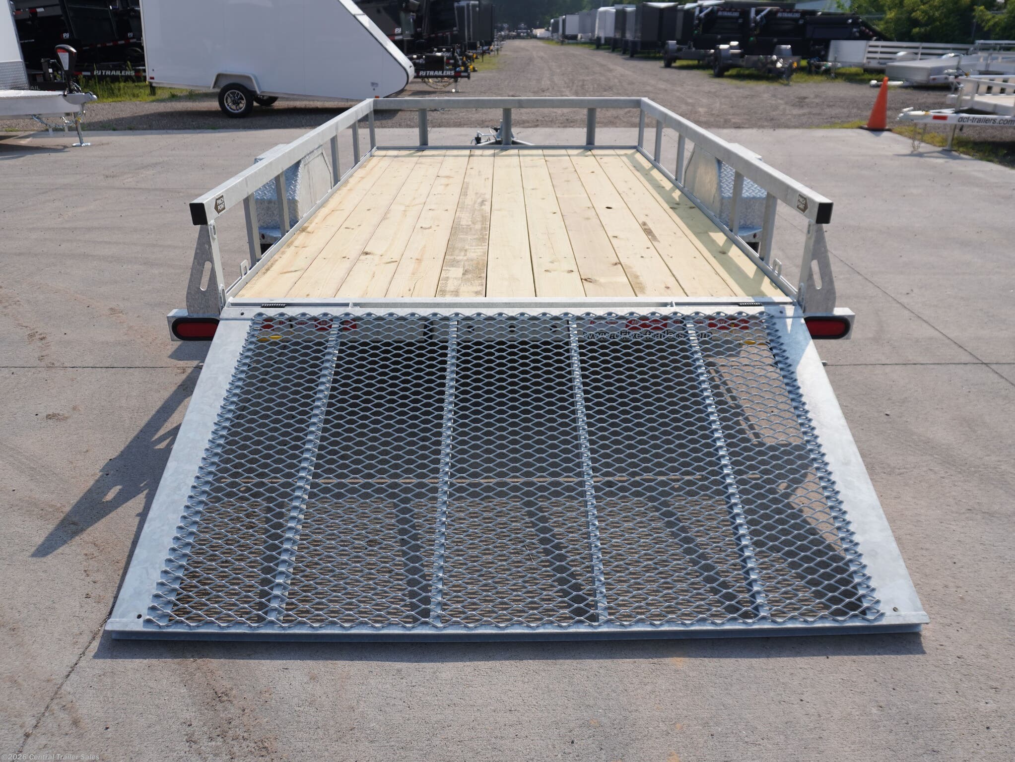 New 2026 Drive Trailers 7x12ft Galvanized Utility available in East Bethel, Minnesota