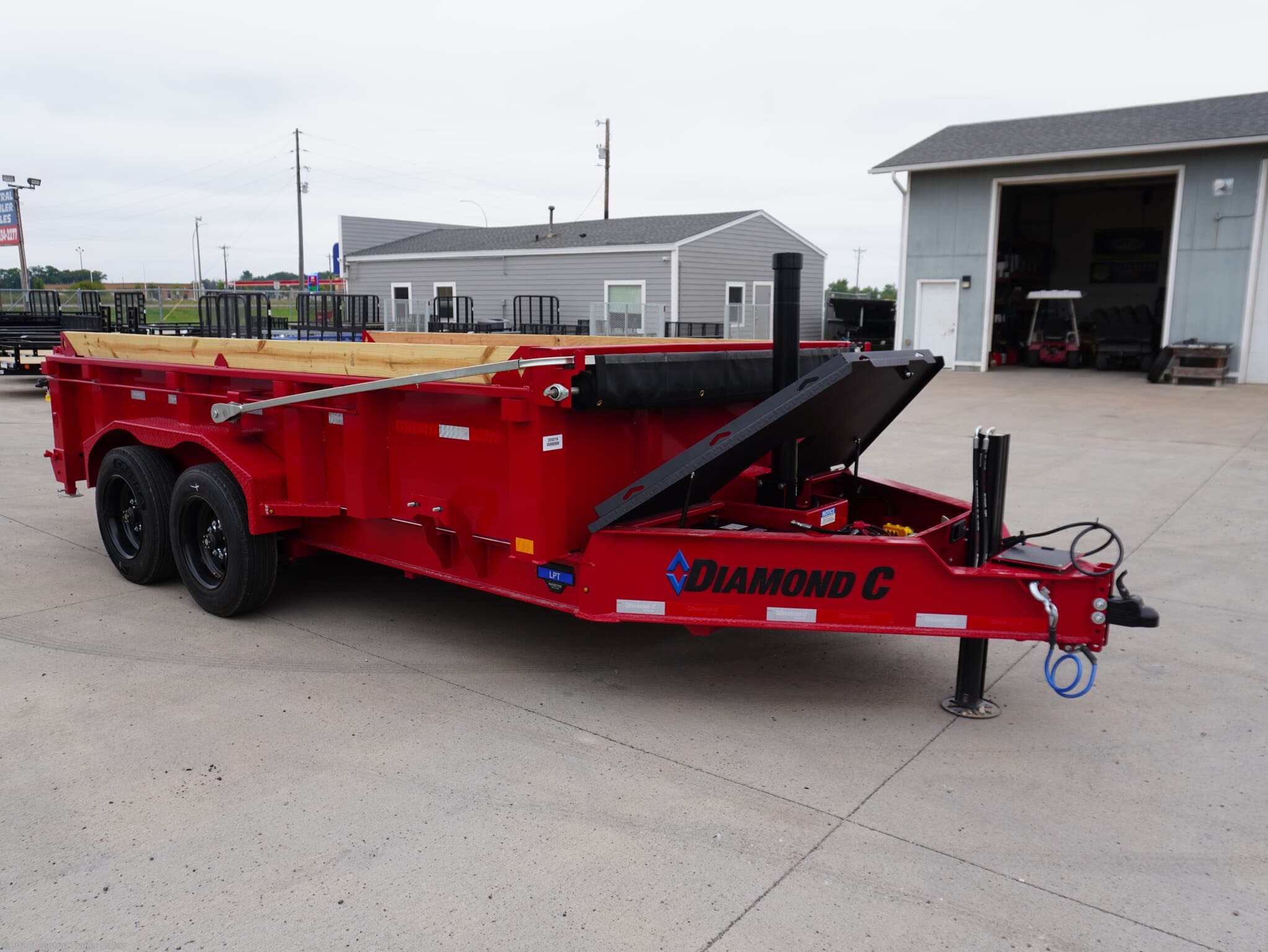 2026 Diamond C LPT 207 82"x14ft Dump - New Dump Trailer for sale by Central Trailer Sales in East Bethel, Minnesota