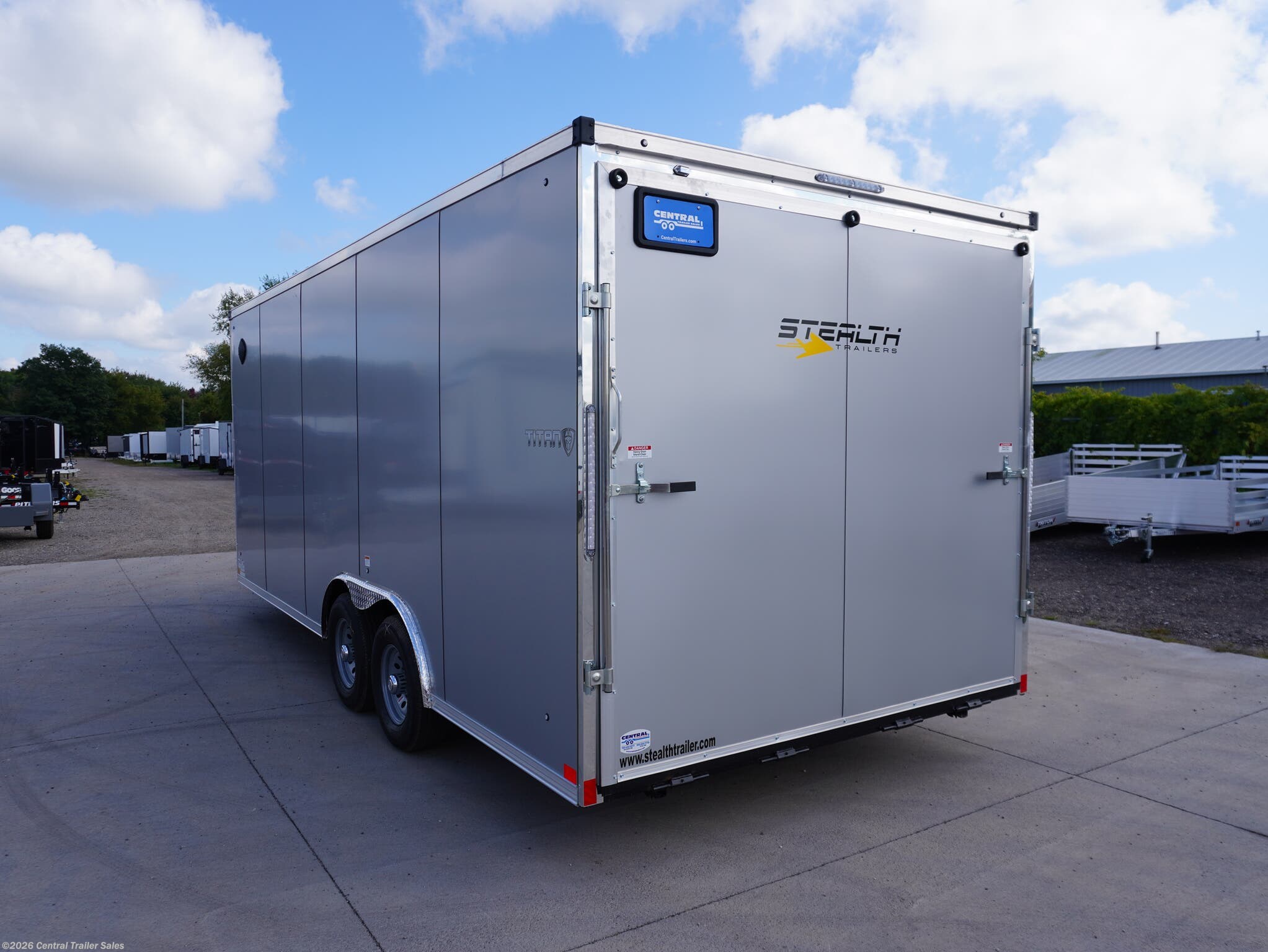 2025 Titan 8.5x20ft Enclosed Car Hauler by Stealth from Central Trailer Sales in East Bethel, Minnesota