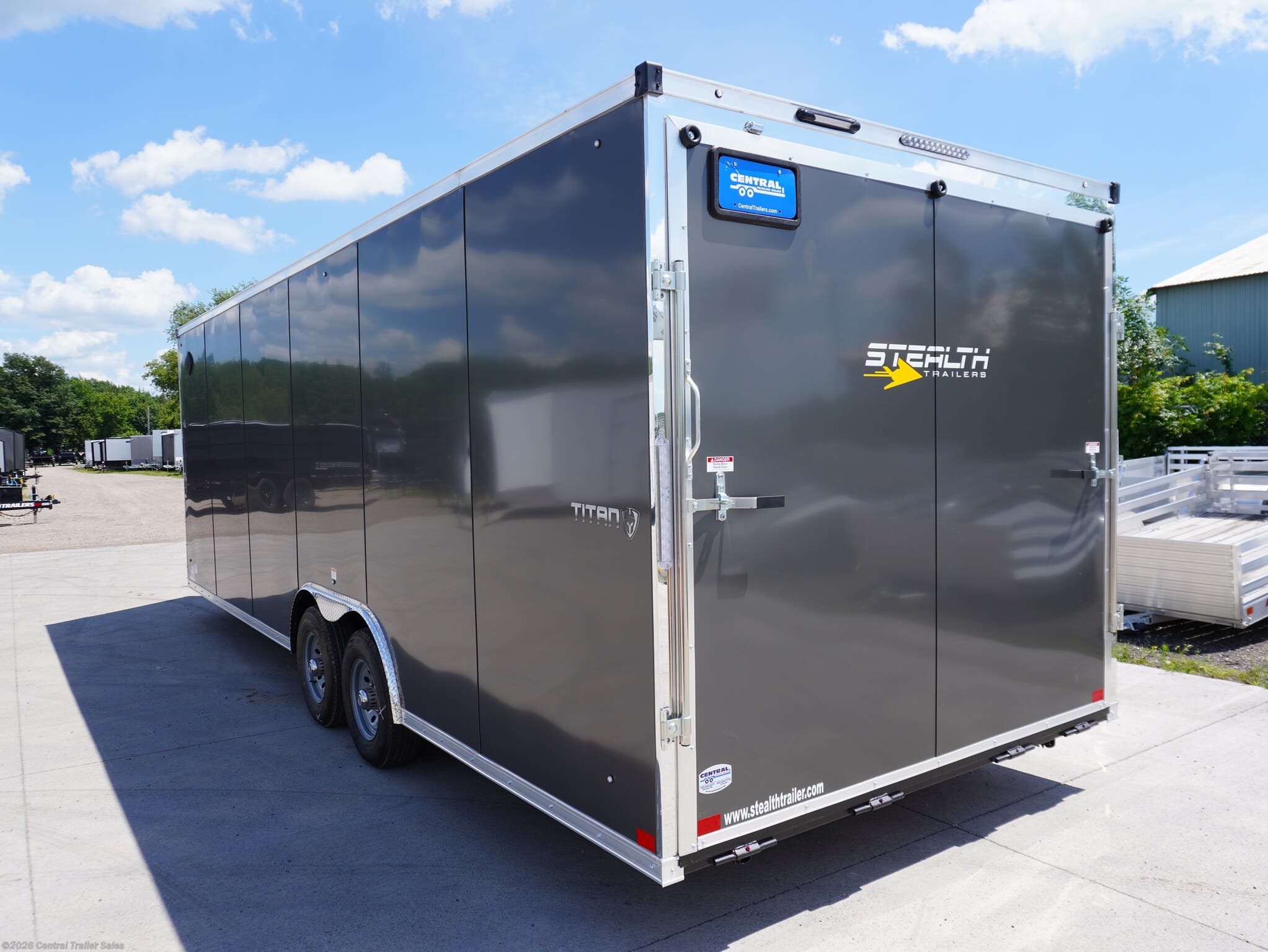 2025 Titan 8.5x24ft Enclosed Car Hauler by Stealth from Central Trailer Sales in East Bethel, Minnesota