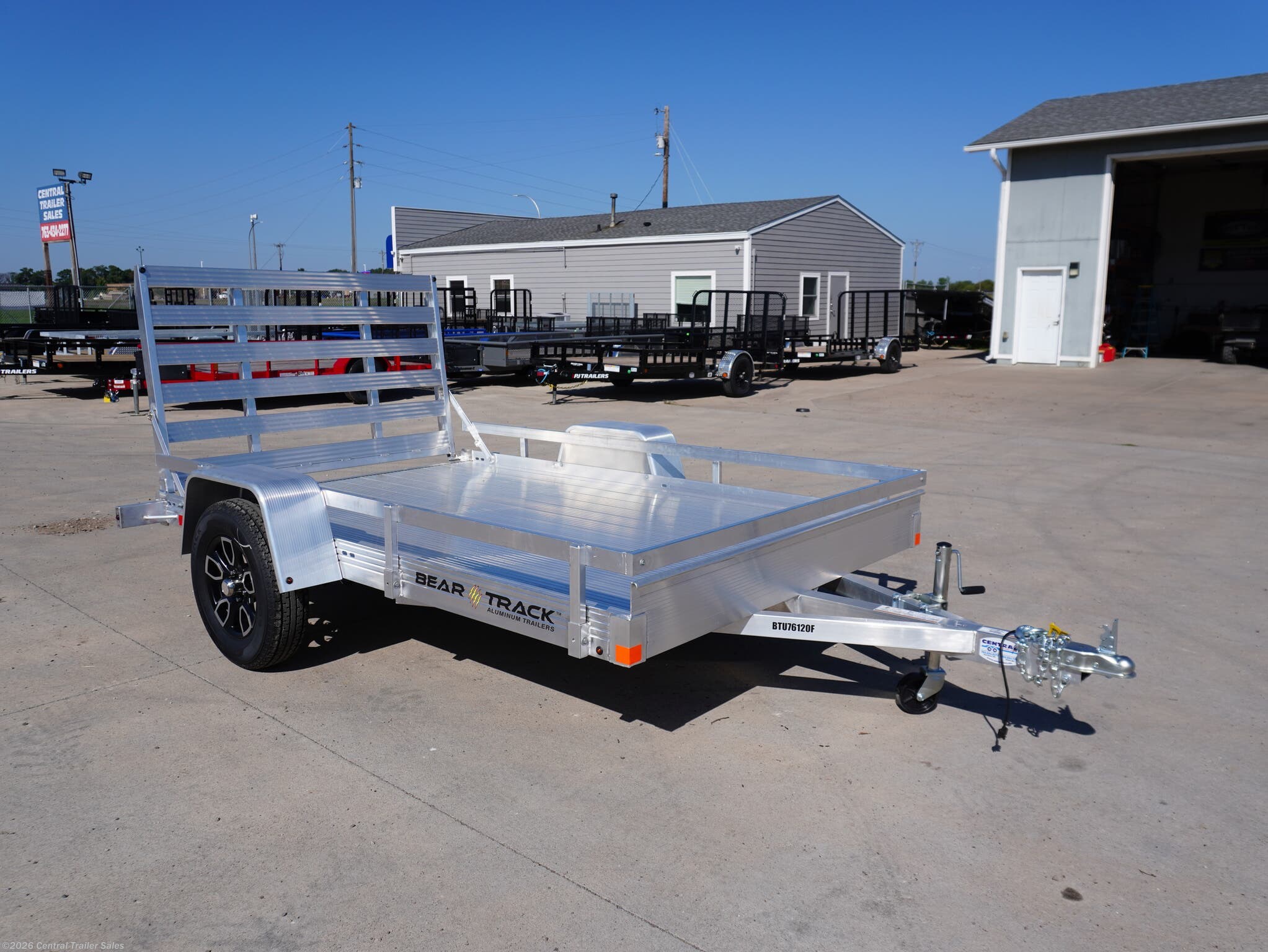 2026 Bear Track 76"x10ft Aluminum Utility - New Utility Trailer for sale by Central Trailer Sales in East Bethel, Minnesota