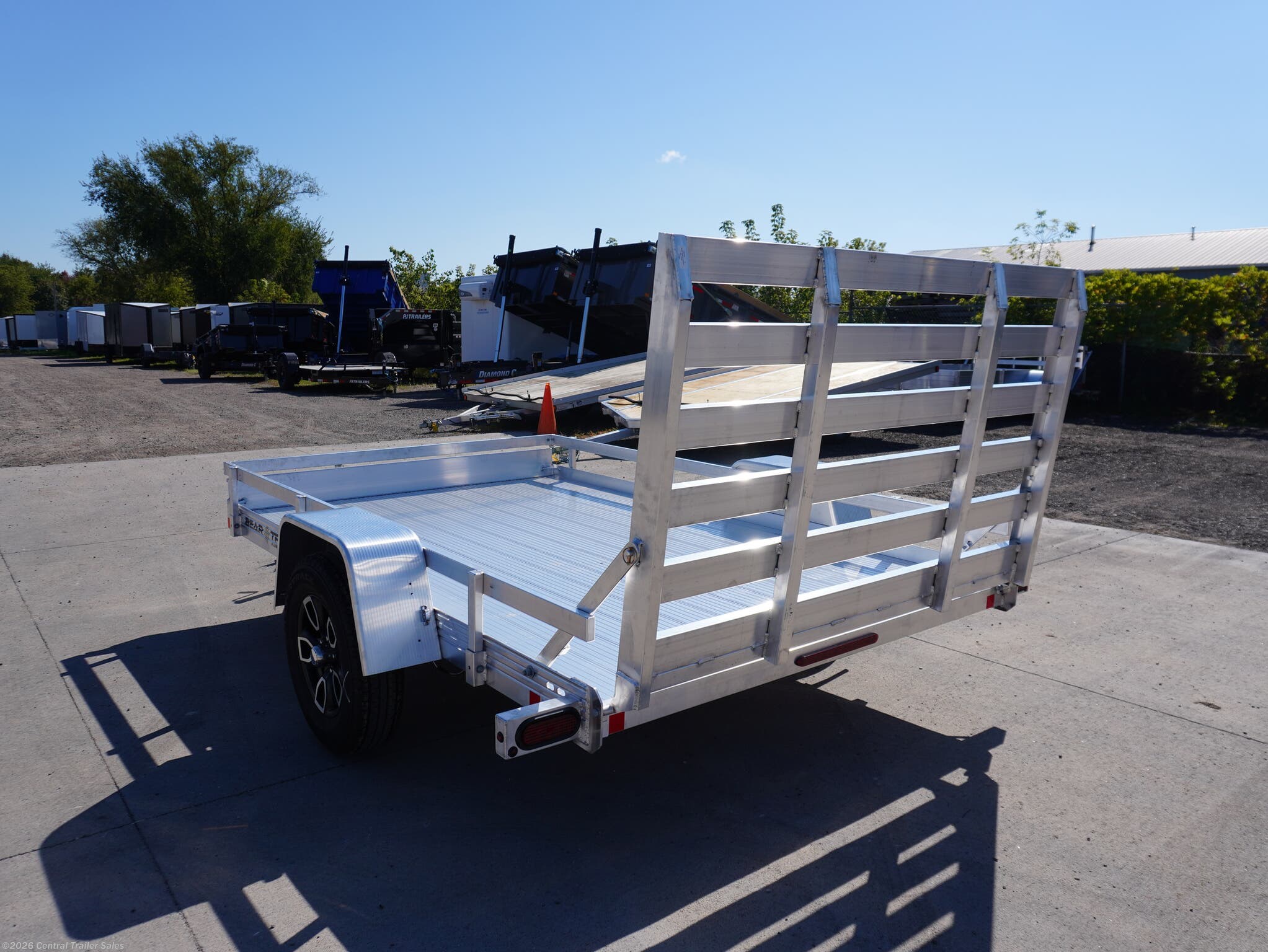 2026 76"x10ft Aluminum Utility by Bear Track from Central Trailer Sales in East Bethel, Minnesota