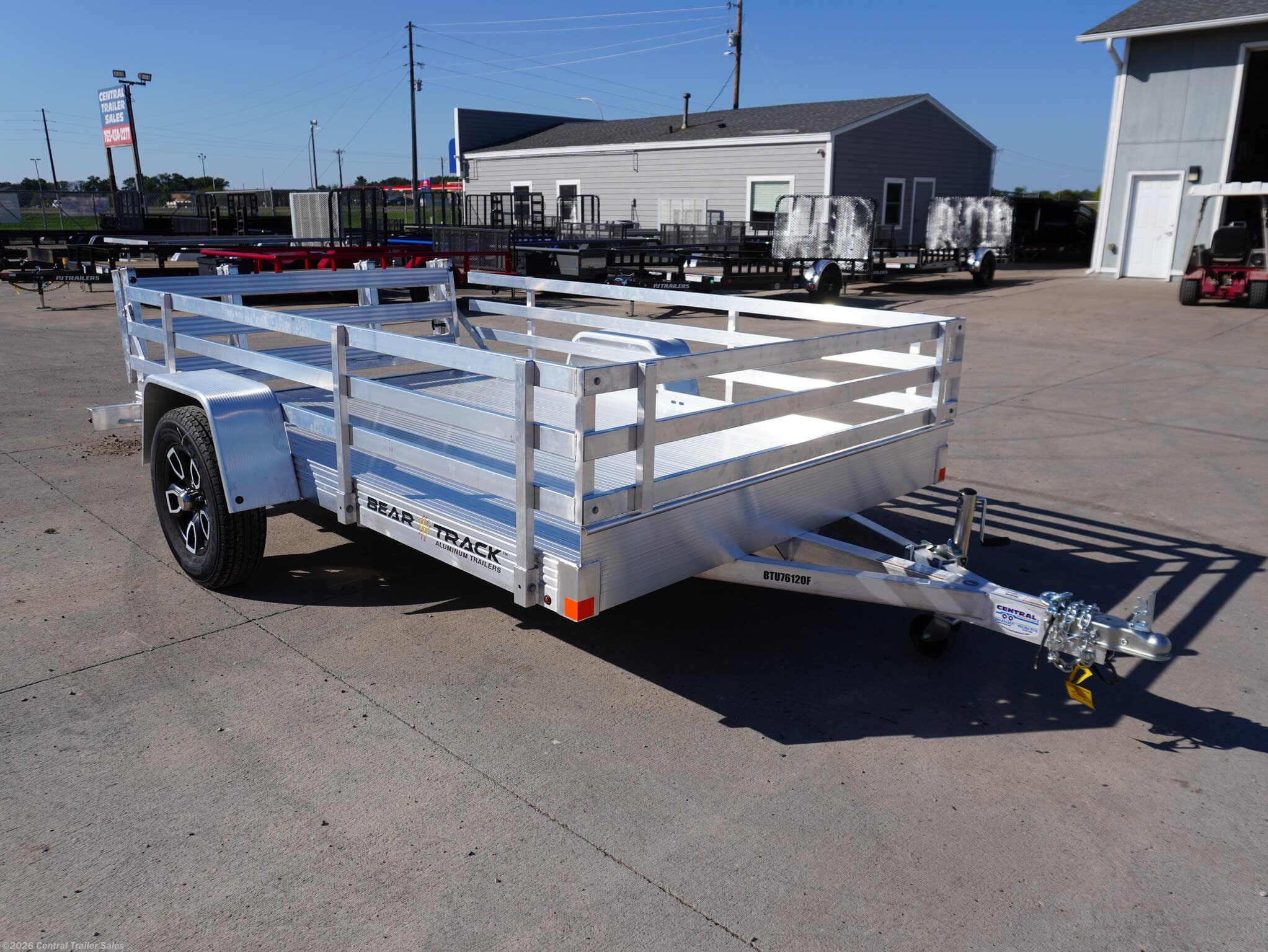 2026 Bear Track BTU 76"x10ft Aluminum Utility Trailer - New Utility Trailer for sale by Central Trailer Sales in East Bethel, Minnesota