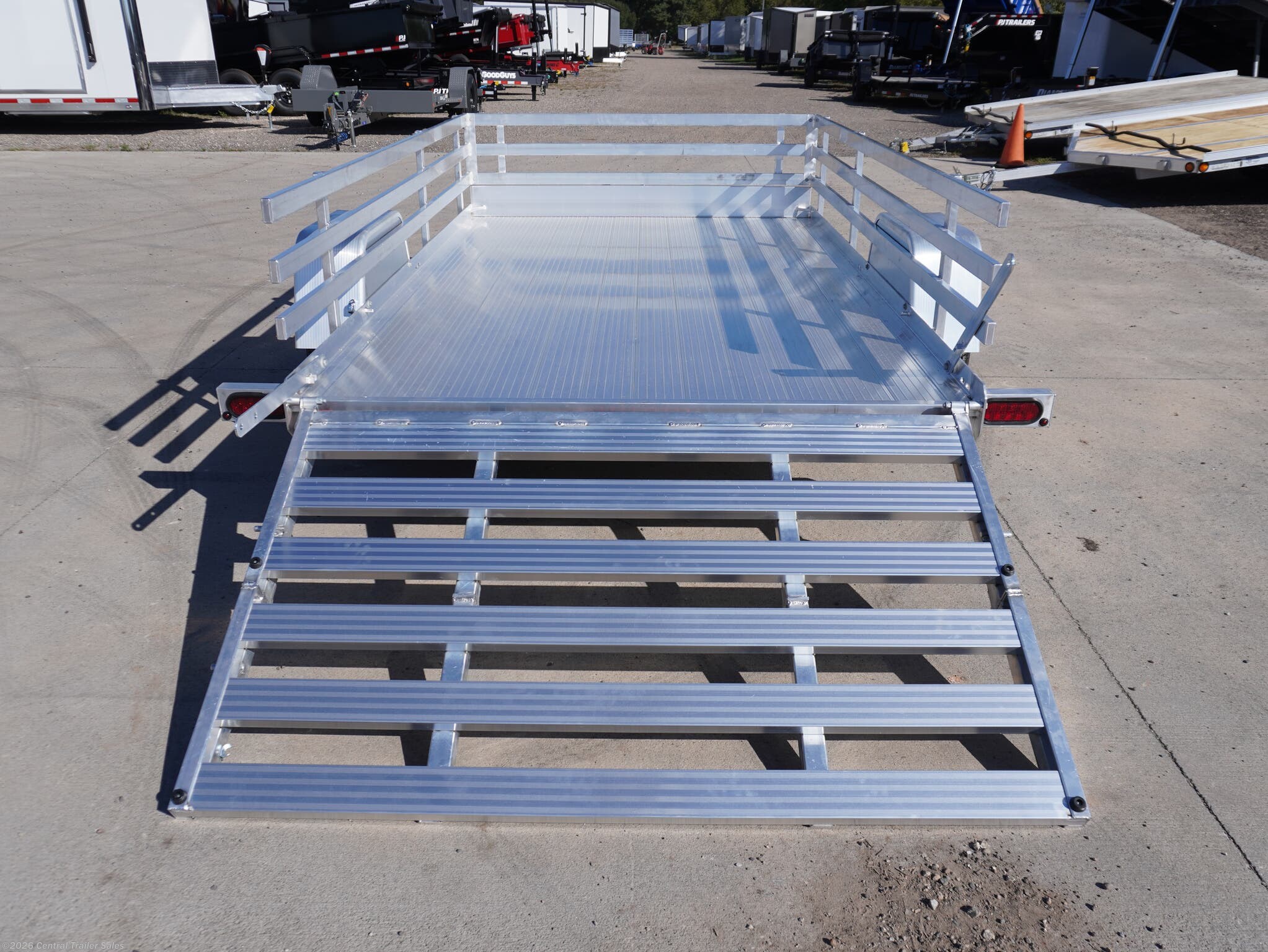 New 2026 Bear Track BTU 76"x10ft Aluminum Utility Trailer available in East Bethel, Minnesota