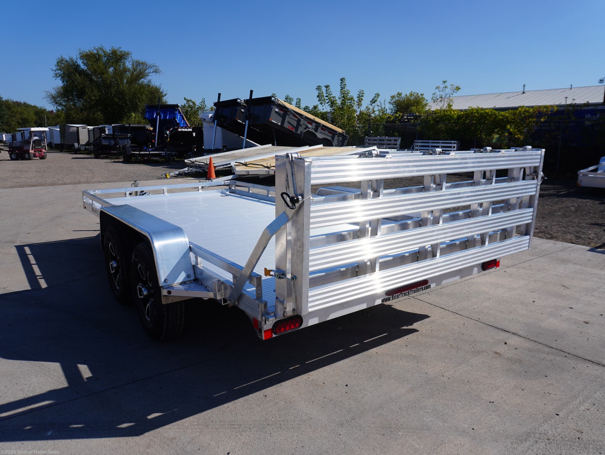 2026 81"x14ft Aluminum Utility by Bear Track from Central Trailer Sales in East Bethel, Minnesota