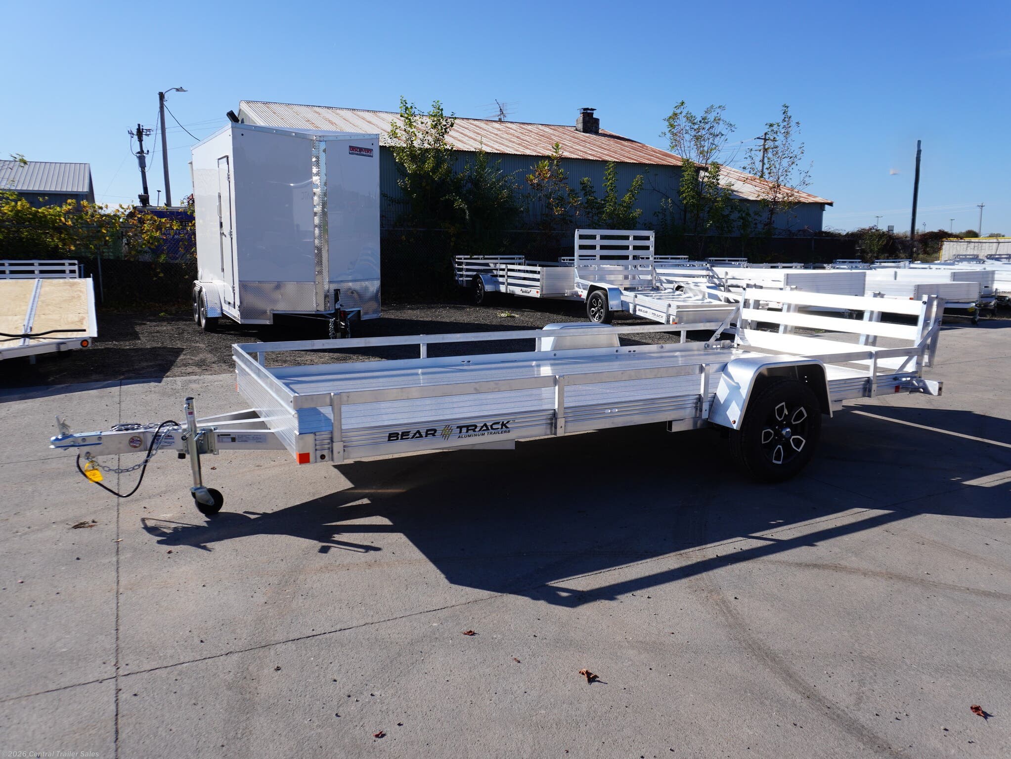 2026 Bear Track BTU 80"x15ft Aluminum Utility Trailer