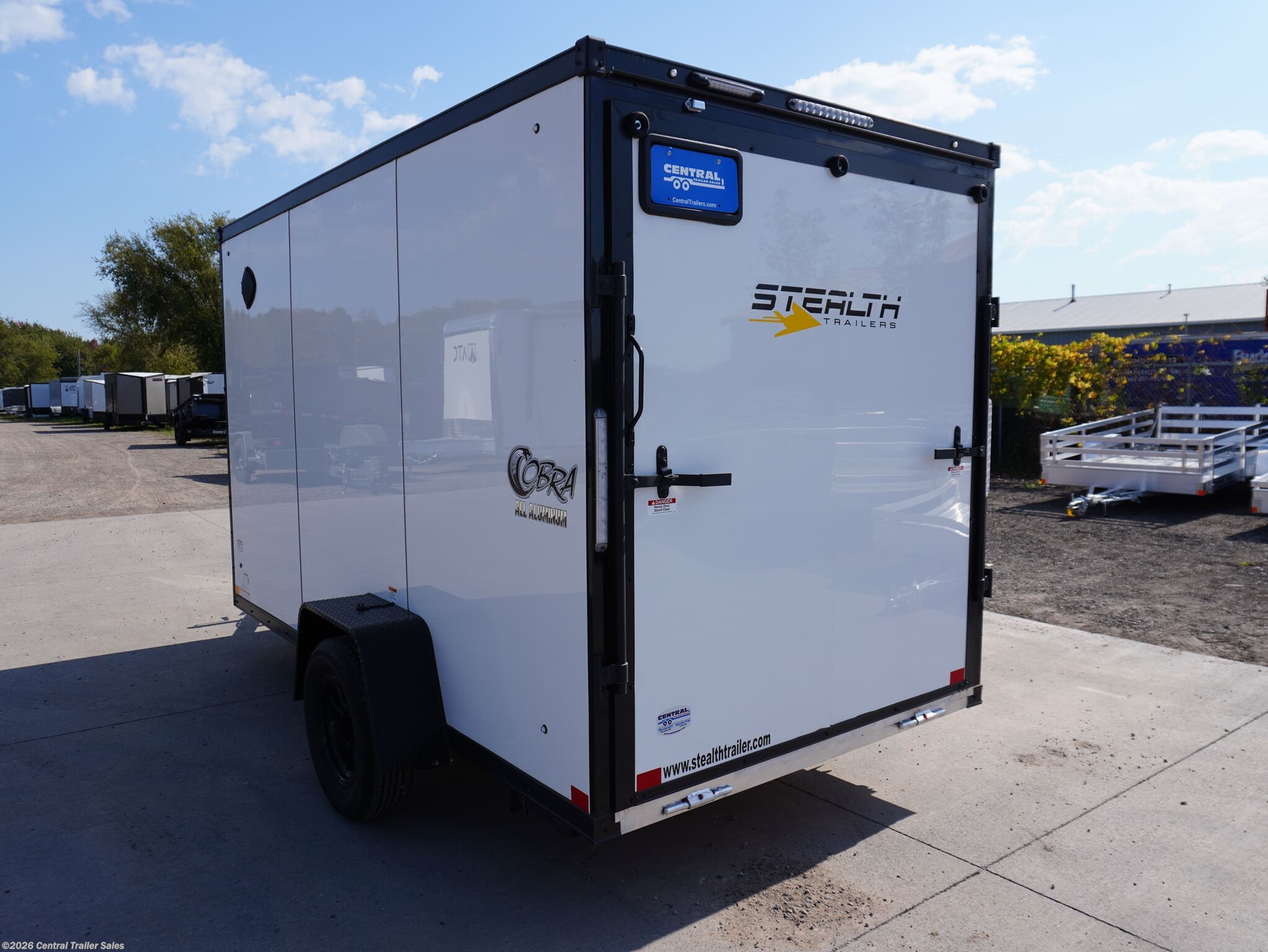 2025 Cobra 6x12ft Aluminum Enclosed by Stealth from Central Trailer Sales in East Bethel, Minnesota