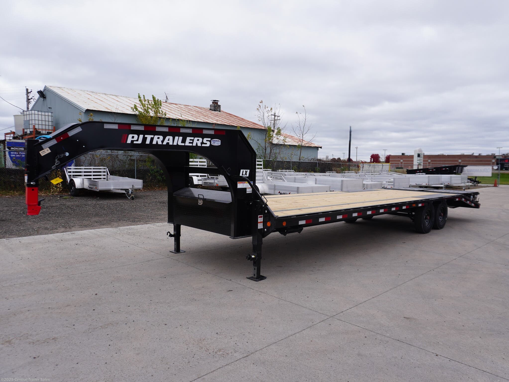 New 2026 PJ Trailers LX 30ft Low-pro Flatdeck w/8k Axles available in East Bethel, Minnesota