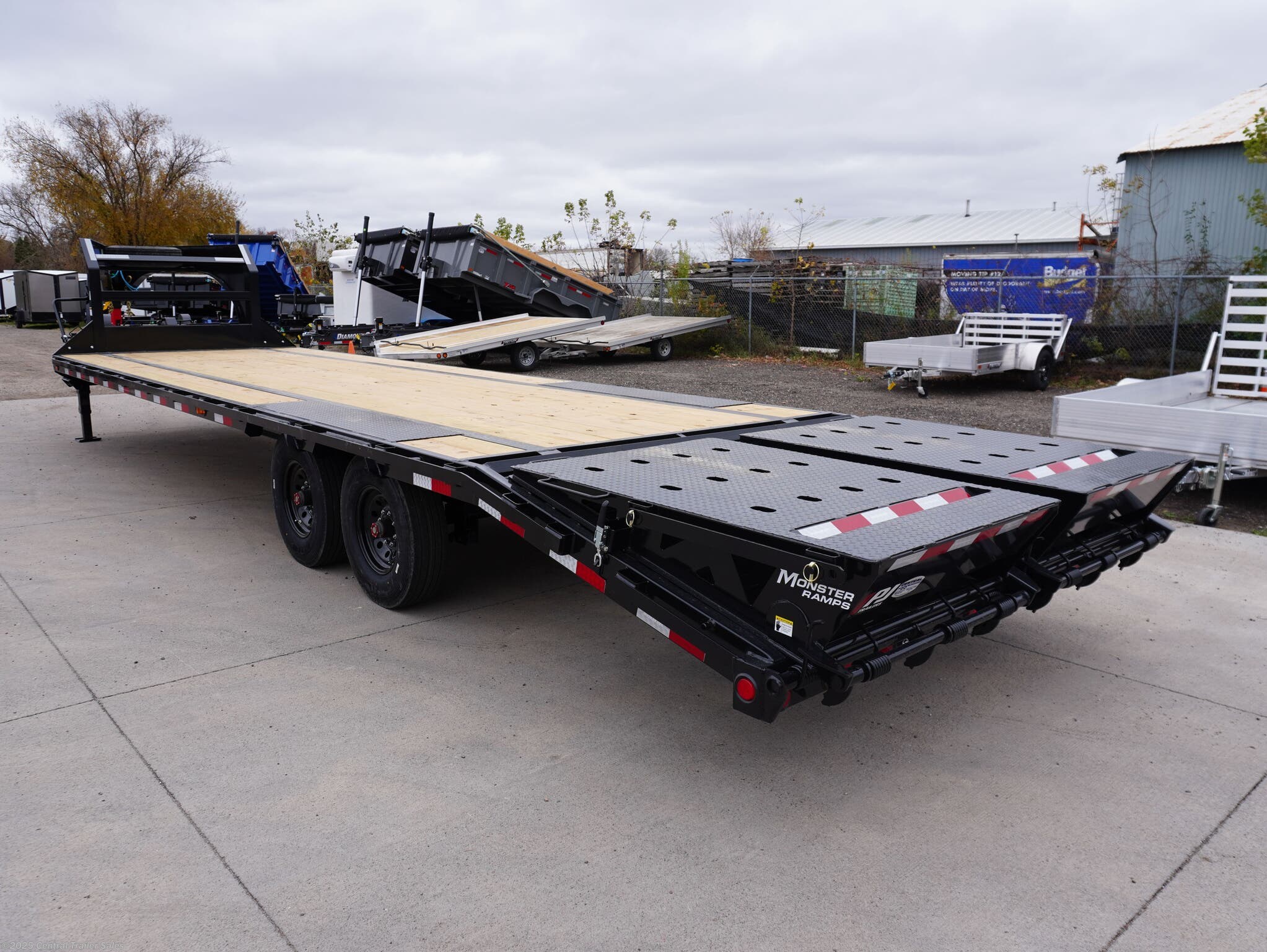 2026 LX 30ft Low-pro Flatdeck w/8k Axles by PJ Trailers from Central Trailer Sales in East Bethel, Minnesota