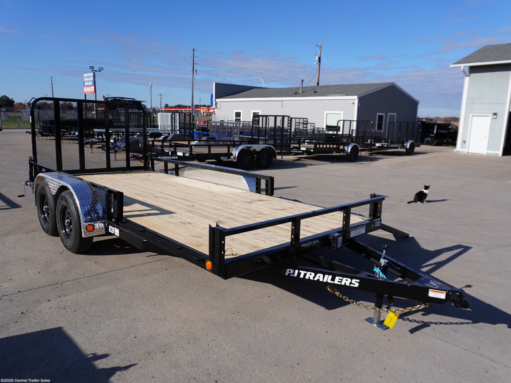 2026 PJ Trailers UL 83"x16ft Utility - New Utility Trailer for sale by Central Trailer Sales in East Bethel, Minnesota