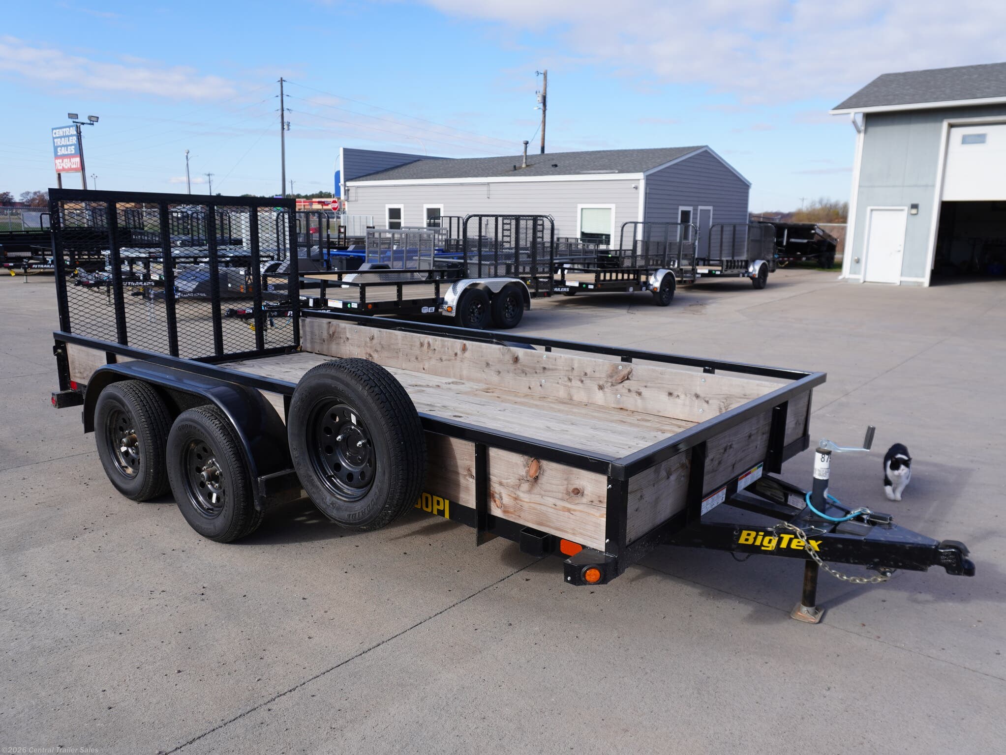2022 Big Tex 60PI 7x14ft Utility - Used Utility Trailer for sale by Central Trailer Sales in East Bethel, Minnesota