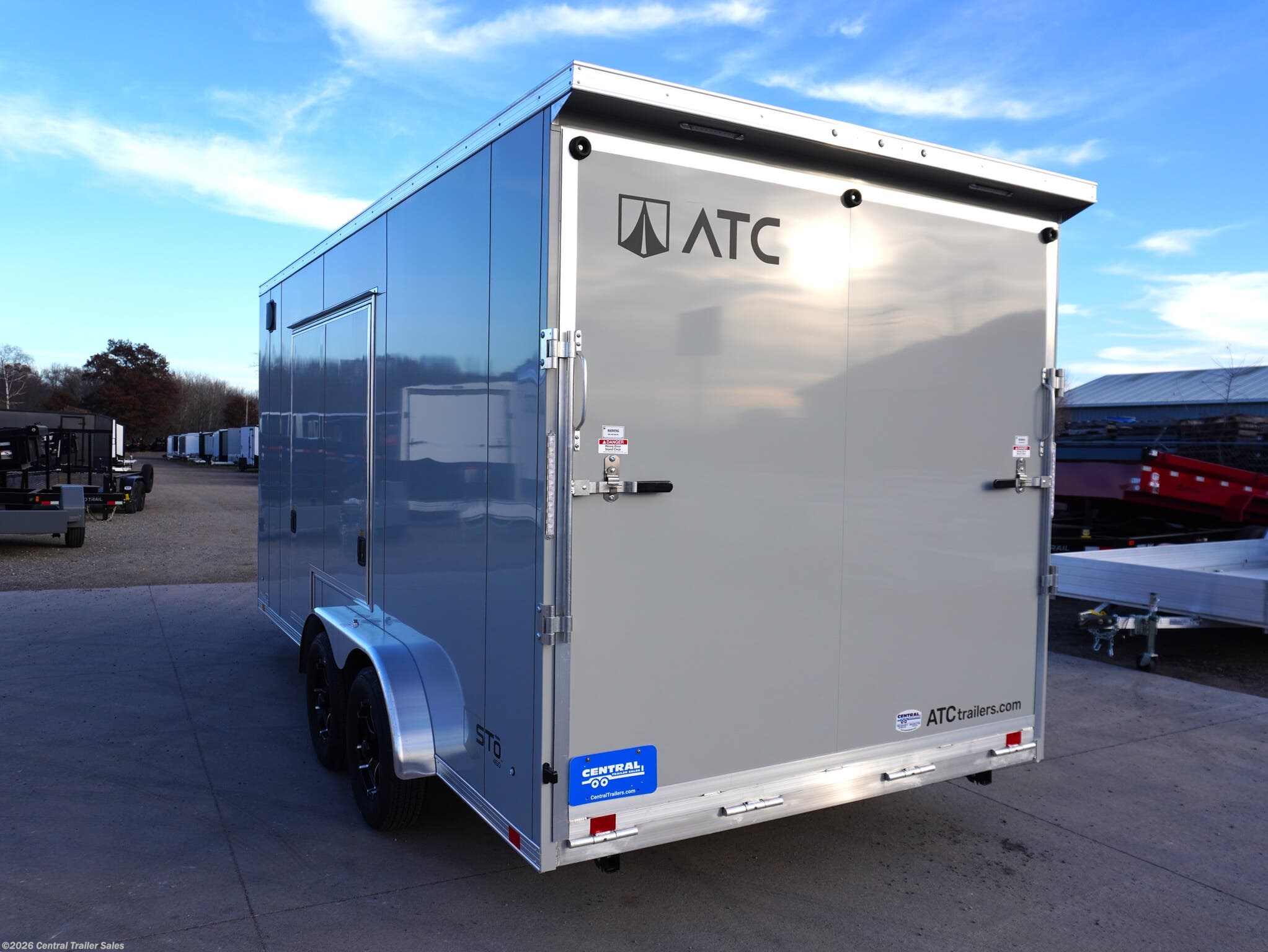 2026 Sto 450 7.5x16ft Aluminum Enclosed by ATC from Central Trailer Sales in East Bethel, Minnesota