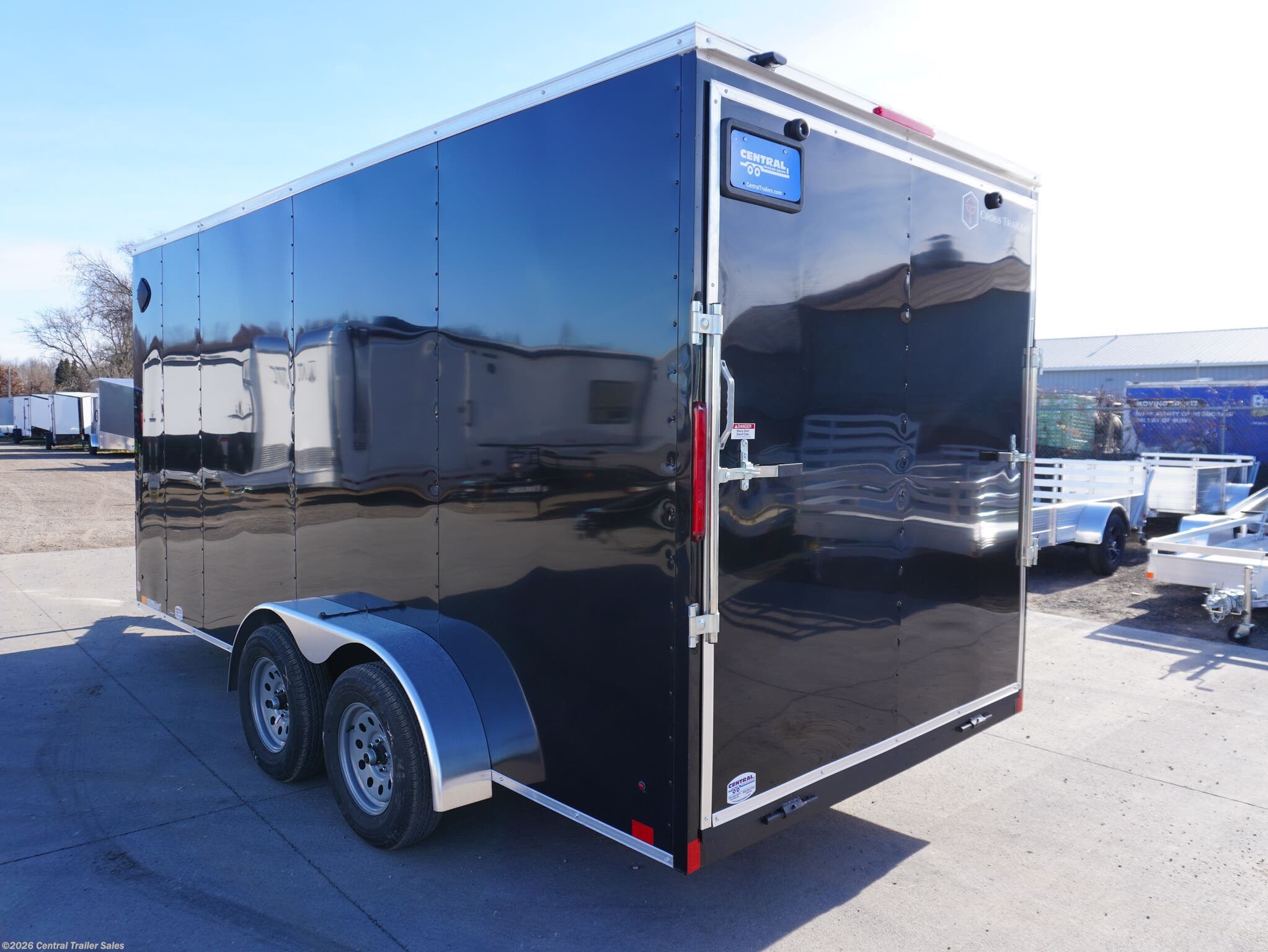 2025 7 x 16 TA Enclosed Trailer by Cross Trailers from Central Trailer Sales in East Bethel, Minnesota