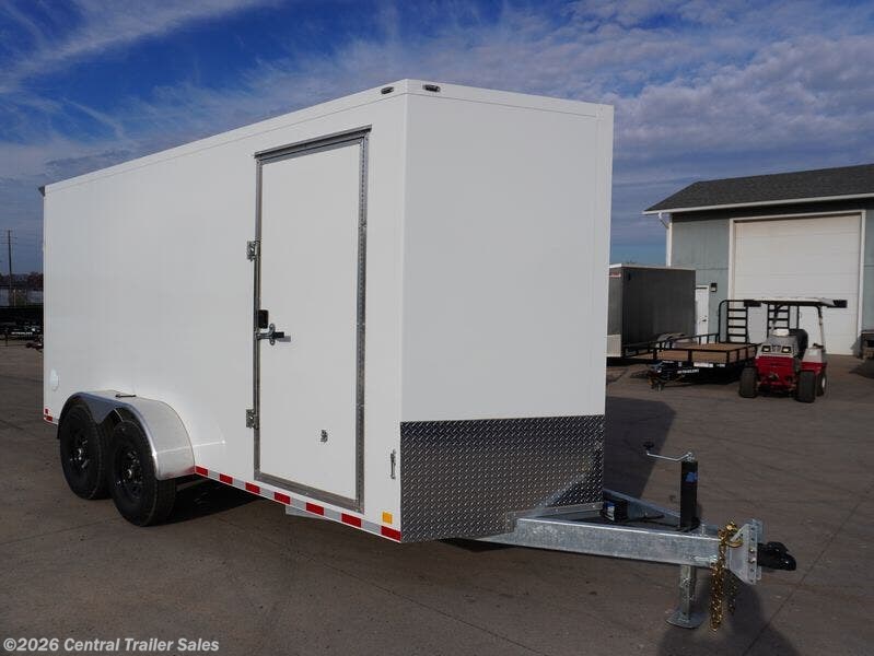 2026 CellTech 7x16ft Galvanized Enclosed - New Cargo Trailer for sale by Central Trailer Sales in East Bethel, Minnesota