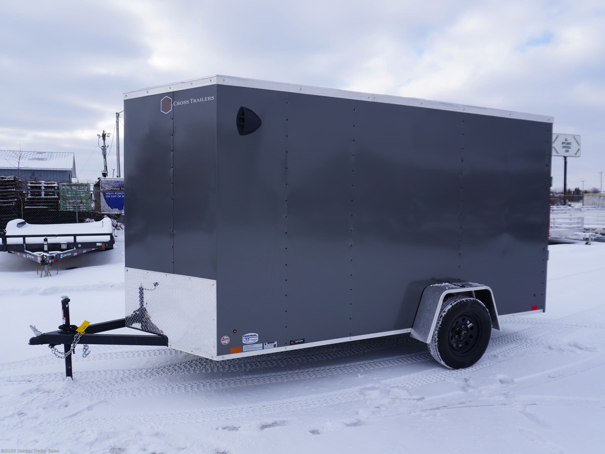 2026 Cross Trailers 6 x 12 SA Enclosed Trailer