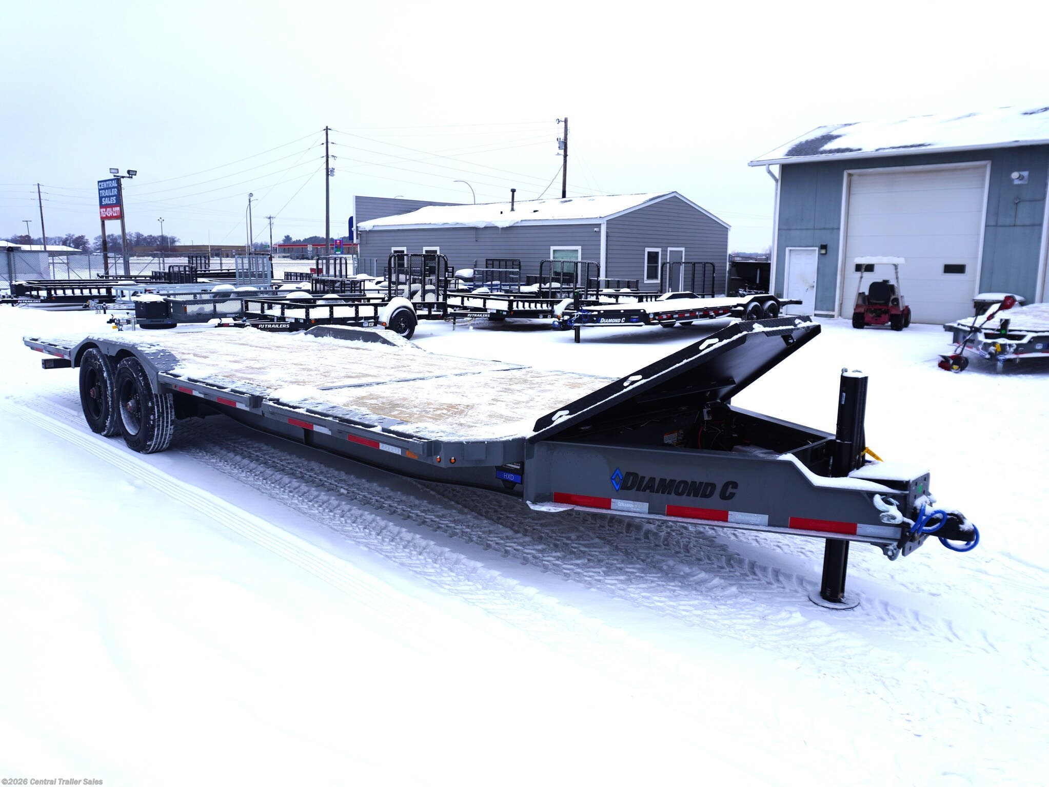 2026 Diamond C HXD 210 24ft Tilt Trailer - New Tilt Deck Trailer for sale by Central Trailer Sales in East Bethel, Minnesota