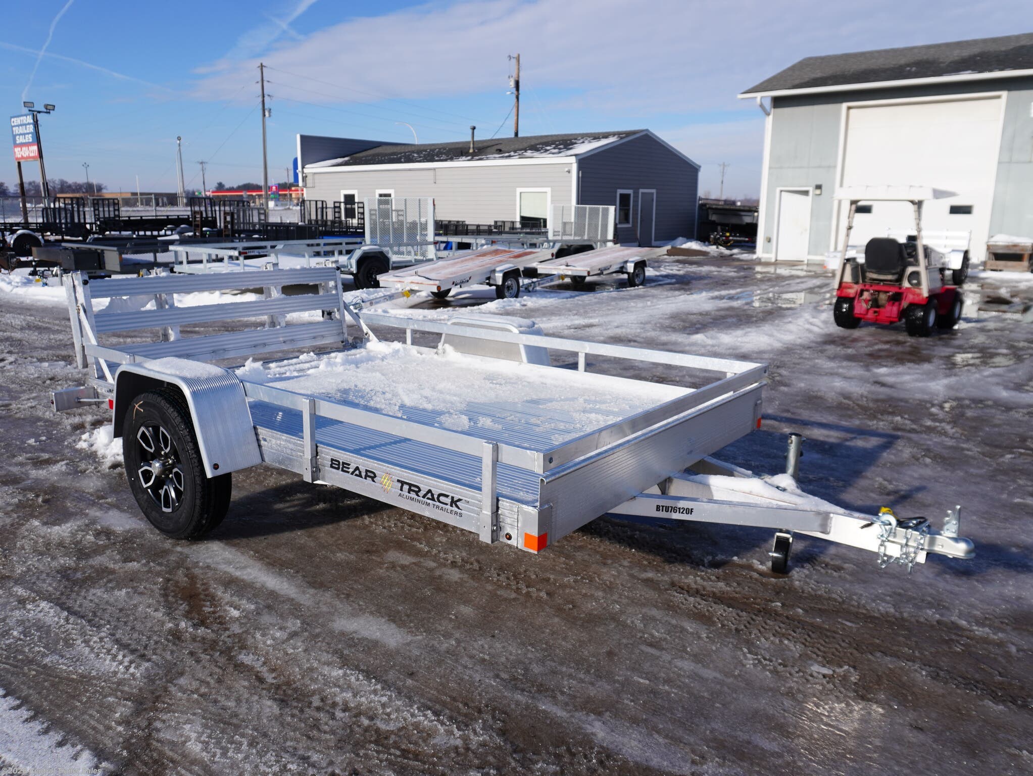 2026 Bear Track 76"x10ft Aluminum Utility - New Utility Trailer for sale by Central Trailer Sales in East Bethel, Minnesota