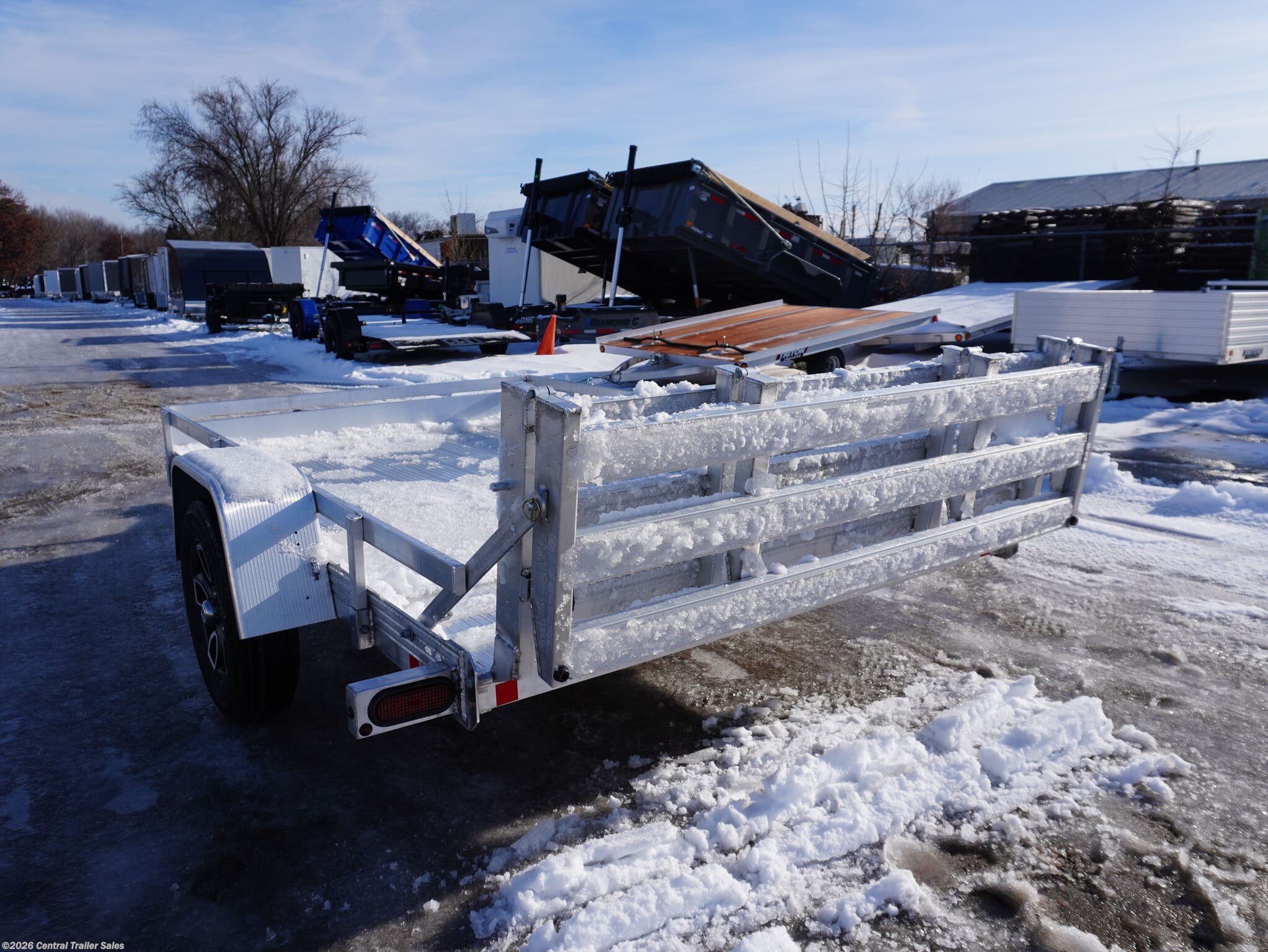 2026 76"x10ft Aluminum Utility by Bear Track from Central Trailer Sales in East Bethel, Minnesota