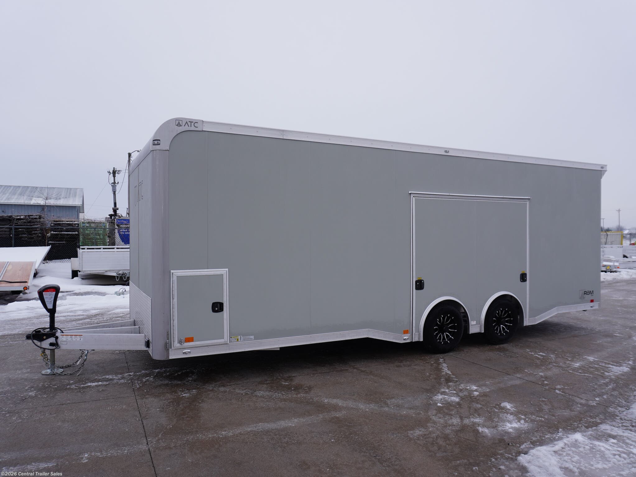 2026 ATC ROM450 8.5x24ft Aluminum Car Hauler