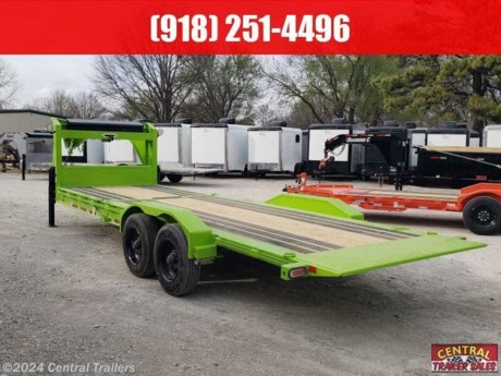 DIAMOND C HDT210 HYDRAULICALLY DAMPENED TILT EQUPMENT TRAILER WITH GOOSENECK
AXLE 2 - 10K LECTRIC DRUM BRAKES
SUSPENSION 10K TORSION STRAIGHT AXLES
CROSS MEMEBERS 3&quot;I-BEAM ON 16&quot; CENTERS
FRAME ENGINEERED BEAM
DECK 8&#39; STATIONARY DECK /16&#39; TILT BED (L24)
TILT HYD DAMPENED (GRAVITY)
FENDER 3/16&quot; DIA PLATE , SUPER HEAVY DUTY
COUPLER 25K (2-5/16&quot; BALL) - ROUND
NECK 12&quot; ENGINEERED NECK WITH WINCH TRAY
FORK HOLDER
WINCH 12K WINCH PACKAGE WITH GROUP 27 BATT (W/WINCH PLATE)
WINCH TILT BED ROLLER
JACK DUAL 20K HYDRAULIC JACKS
SPARE MOUNT - FOLD DOWN
FLOOR: BALCKWOOD - OUTLER (L24&#39;)
STAKE POCKETS 2&quot; X 3/8&quot; RUB RAIL WITH STAKE POCKETS
TIE DOWN STANDAR 5/8&quot; D-RINGS (4 TOTAL)
TIRES: ST215/75R 17.5 SINGLE / 18 PLY 865 STEEL BLACK
PAINT: LEMON GREEN
ALL LED LIGHTS
BOLT-ON LED FLOOD LIGHTS - 2000 LUMEN - 1 PAIR
DECALS - HDT
FRAME SIZE L24X82
Gooseneck