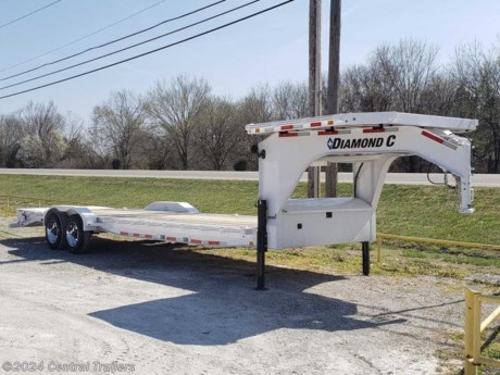 DIAMOND C LPX210 LOW PROFILE TRAILER WITH GOOSENECK - PACESETTER EDITION
FRAME SIZE L28X82
DECALS LPX
SUSPENSION 10K TPORSION STRAIGHT AXLES
CROSS MEMEBERS 3&quot;I-BEAM ON 12&quot; CENTERS (L28)
FRAME ENGINEERED NECK
COUPLER 25K (2-5/16&quot; BALL) - ROUND
7&#39; X 8&#39; DECK ON THE NECK (BOLT - ON)
FORK HOLDER
JACK DUAL 20K HYDRAULIC JACLS
SOLARPULSE CHARGING SYSTEM 7 WATT
WINCH MOUNTING TRAY (GOOSENECK)
SPARE MOUNT - FOLD -DOWN
STEP - 1 -36&quot; SIDE STEP
DOVETAIL 36&quot; SELF CLEANING DOVE WITH MAX RAMPS
FLOOR: BLACKWOOD 2&quot; X 3/8&quot; RUB RAIL WITH STAKE POCKETS
TIE DOWN, 4 EXTRA 5/8&quot; D-RINGS (8 TOTAL)
TIRES:ST 215/75R 17.5 ALCOA ALUMINUM SUPER SINGLE , 16PLY
PAINT:WHITE
DECK ON NECK WHITE WITH BLACKWOOD AND FULL LEDS
ALL LED LIGHTS
BOLT ON LED FLOOD LIGHTS , 2000 LUMEN : 1 PAIR
AXLE 2 10K ELECTRIC DRUM BRAKES