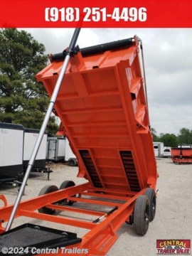 LPT208 LOW PROFILE TELESCOPIC DUMP TRAILER - PACESETTER EDITION
Options
DECALS, LPT
TIE DOWN, STANDARD 5/8&quot; D-RINGS (4 TOTAL)
SOLARPULSE CHARGING SYSTEM 7 WATT
BATTERY - GROUP 27
HYDRAULIC SYSTEM, POWER UP, GRAVITY DOWN (LPT)
JACK, SINGLE 20K HYDRAULIC JACK
STABILIZER JACK, DROP-LEG (PAIR)
STEP - 1 - 24&quot; SIDE STEP - DRIVER SIDE
FENDER, 3/16&quot; DIA PLATE, SUPER HEAVY DUTY
BOARD BRACKETS W/BOARDS &amp; RAISED FRONT
SIDES, 32&quot; TALL, 7GA (3/16&quot;) FLOOR &amp; SIDES (L14)
RAMPS - HD 78&quot; REAR SLIDE-IN RAMP (3X2 RECT TUBE)
GATE, 3-WAY DUMP GATE (STANDARD)
SPAREMOUNT - PASSENGER (CURB) SIDE
TONGUE, ENGINEERED W/ HD V-TONGUE LID
COUPLER, 2-5/16&quot; 21K DEMCO EZ-LATCH FLAT MOUNT
FRAME, ENGINEERED I-BEAM; 16&quot; CENTER CROSSMEMBERS
SUSPENSION, 6-LEAF SLIPPER ROLLER SPRINGS
AXLE, 2-8K ELEC DROP OIL BATH
FRAME SIZE, L14X81
TARP, 20&#39; HEAVY DUTY, BLACK MESH (INSTALLED)
LIGHTS, ALL LED
PAINT, INDUSTRIAL ORANGE
TIRES, ST215/75R17.5 SINGLE, 18 PLY 865 STEEL BLACK